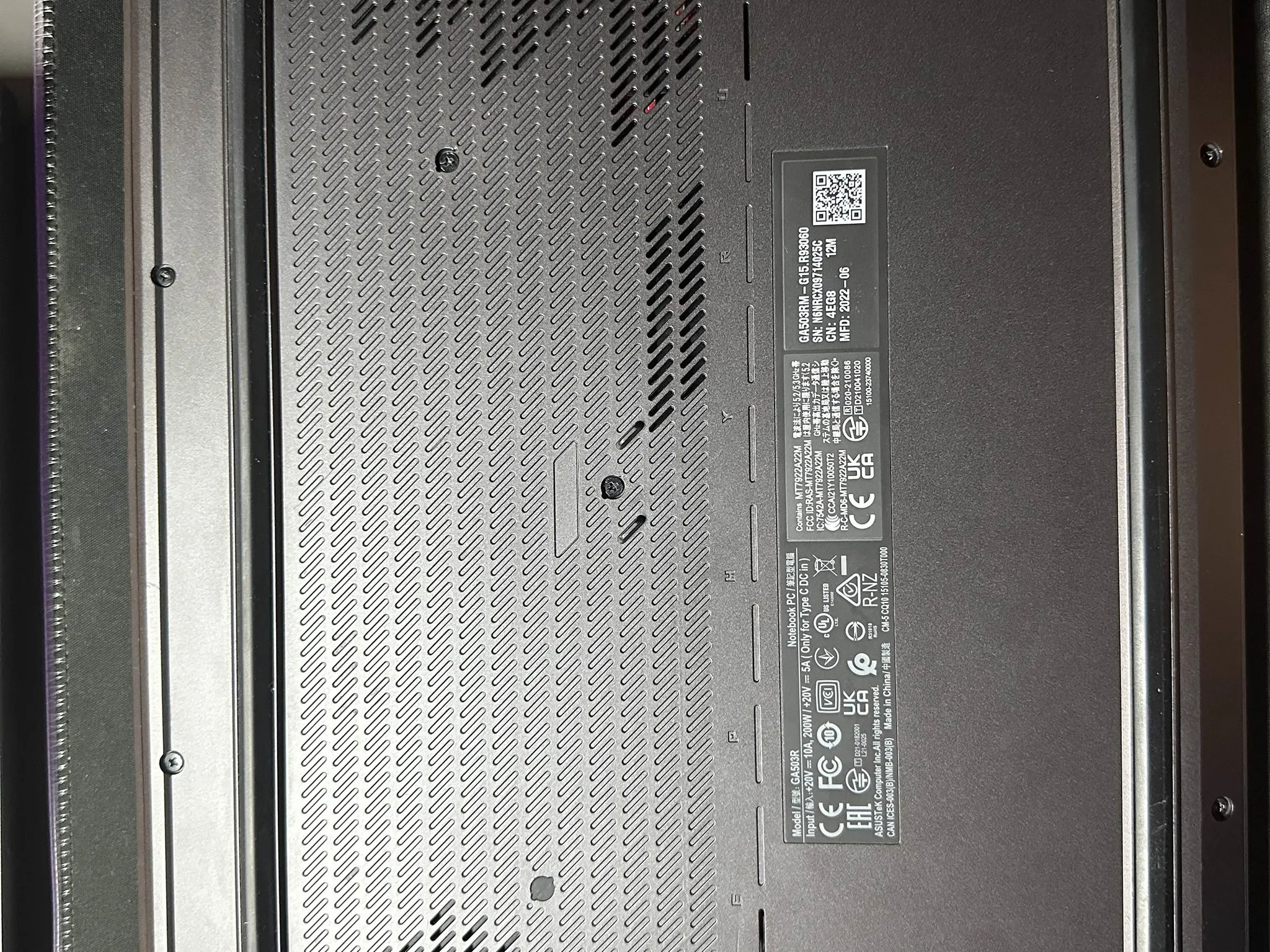 Asus Zephyrus G15