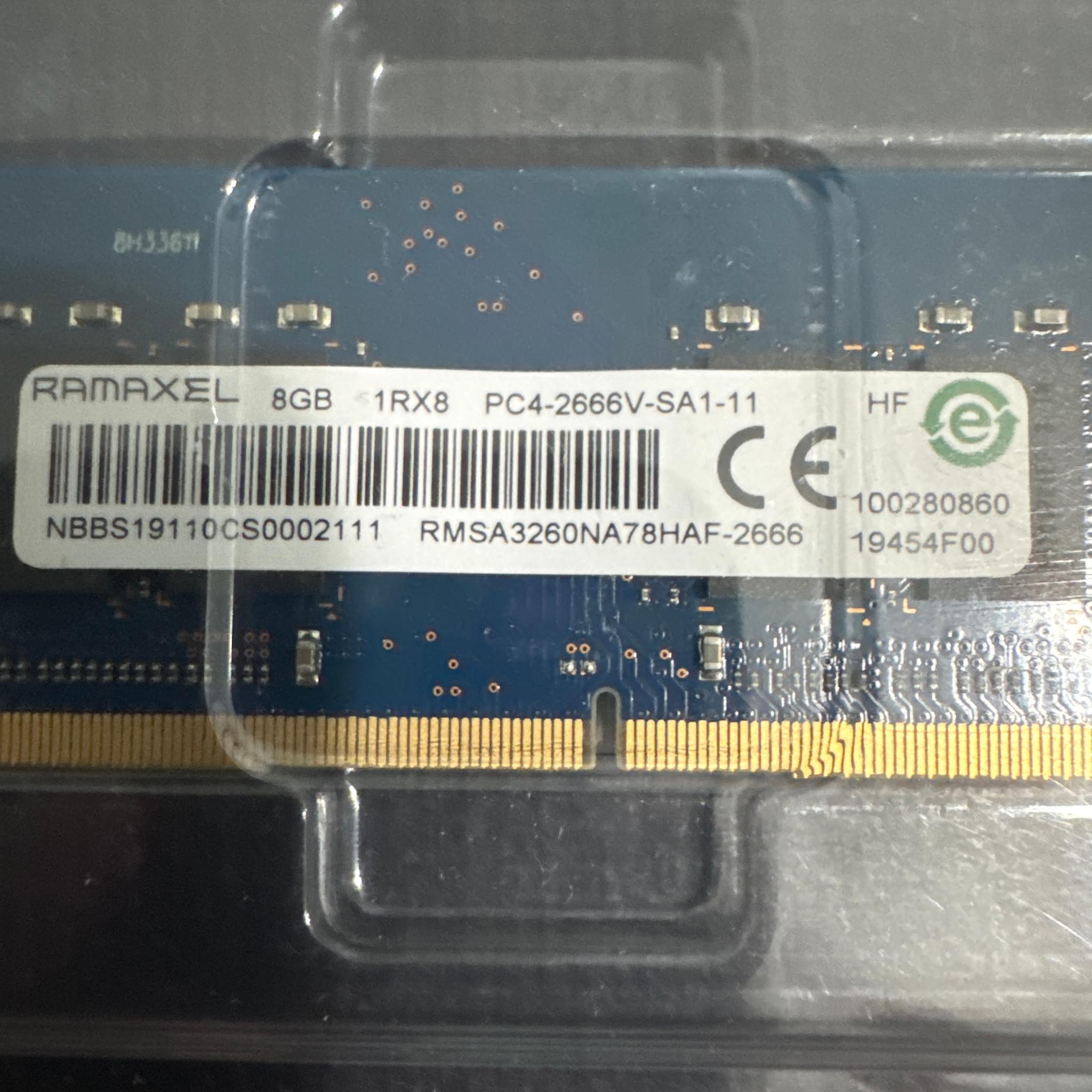 16gb DDR4 Ramexel two 8GB 2666V