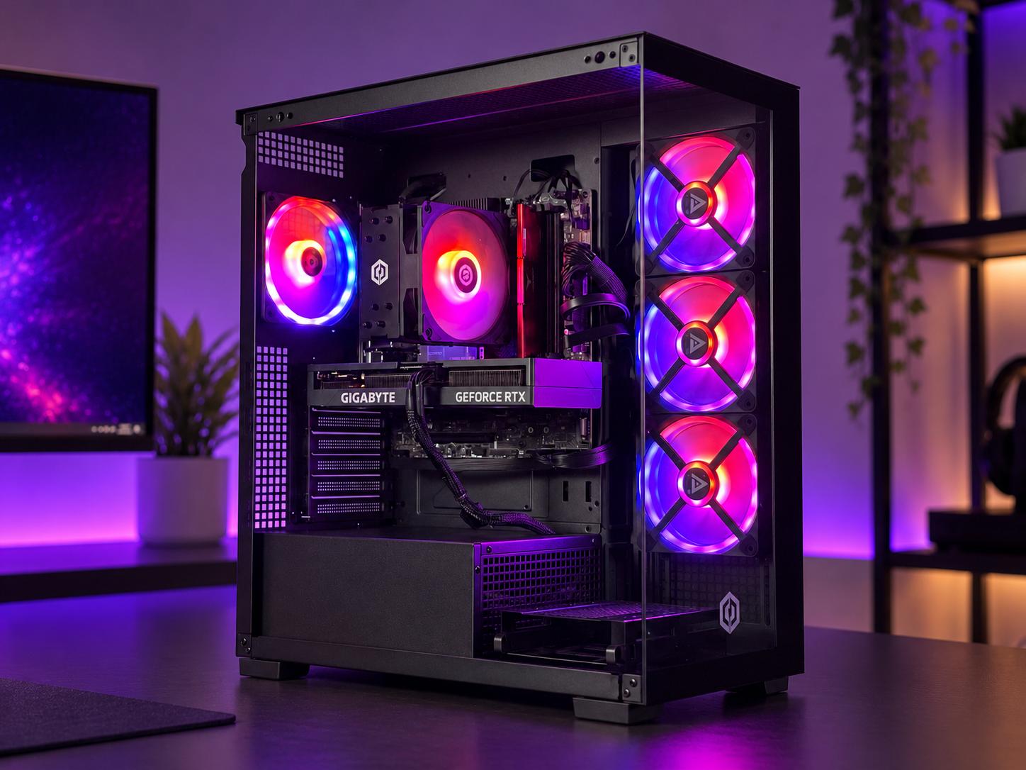 ✨ STARFIRE Gaming PC | RTX 4060 Ti | i7-14700F | 16GB DDR5 | 2TB NVME | WiFi & BT | FREE SHIP