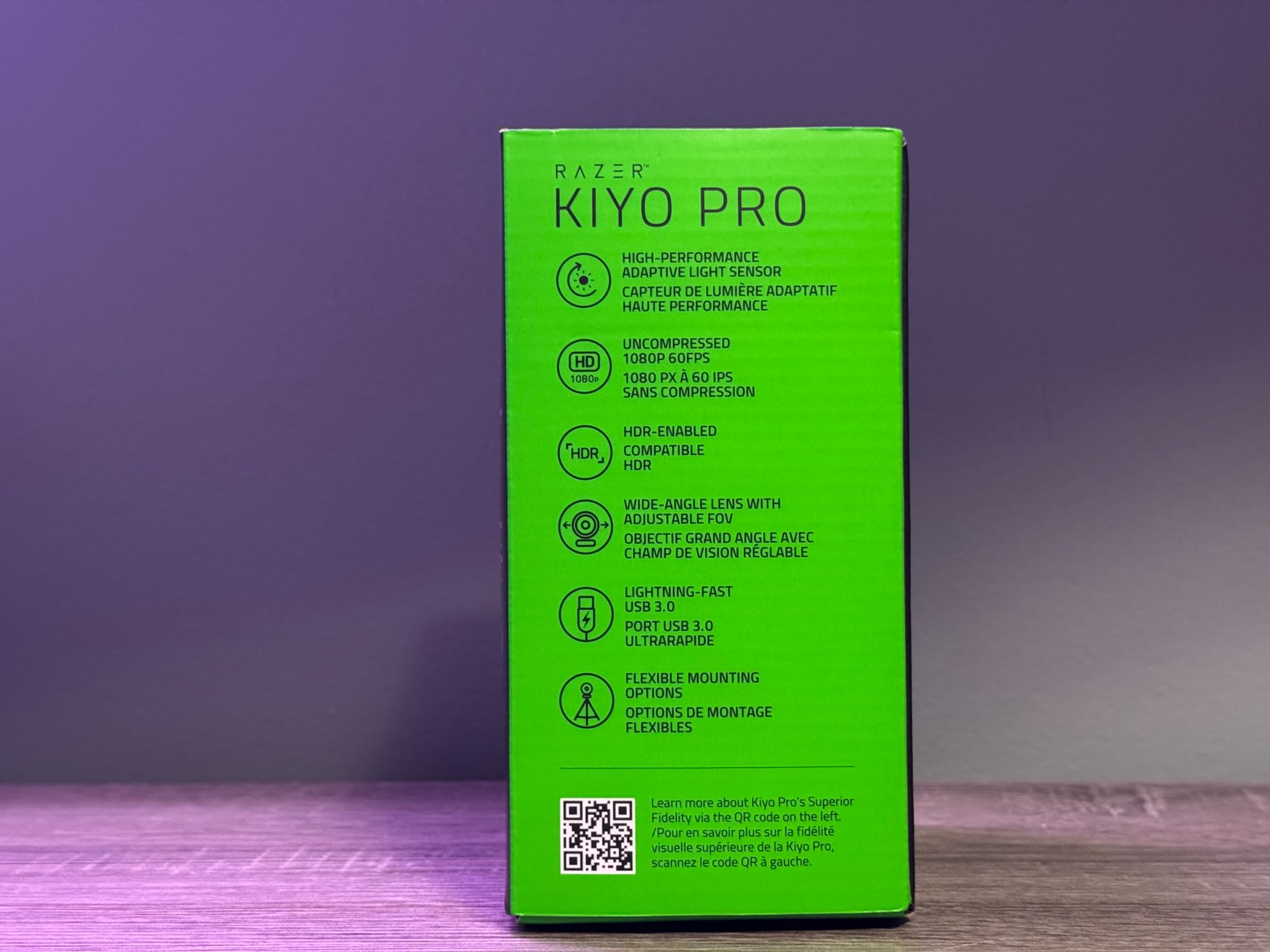 *NEW-OPEN BOX* Razer Kiyo Pro Webcam 1080p 60FPS Camera