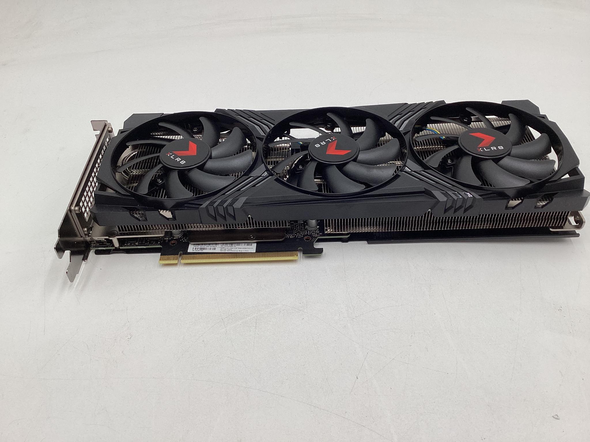 PNY GeForce RTX™ 4060 Ti 8GB XLR8 Gaming Verto™ RGB Triple Fan Graphics Card DLSS 3