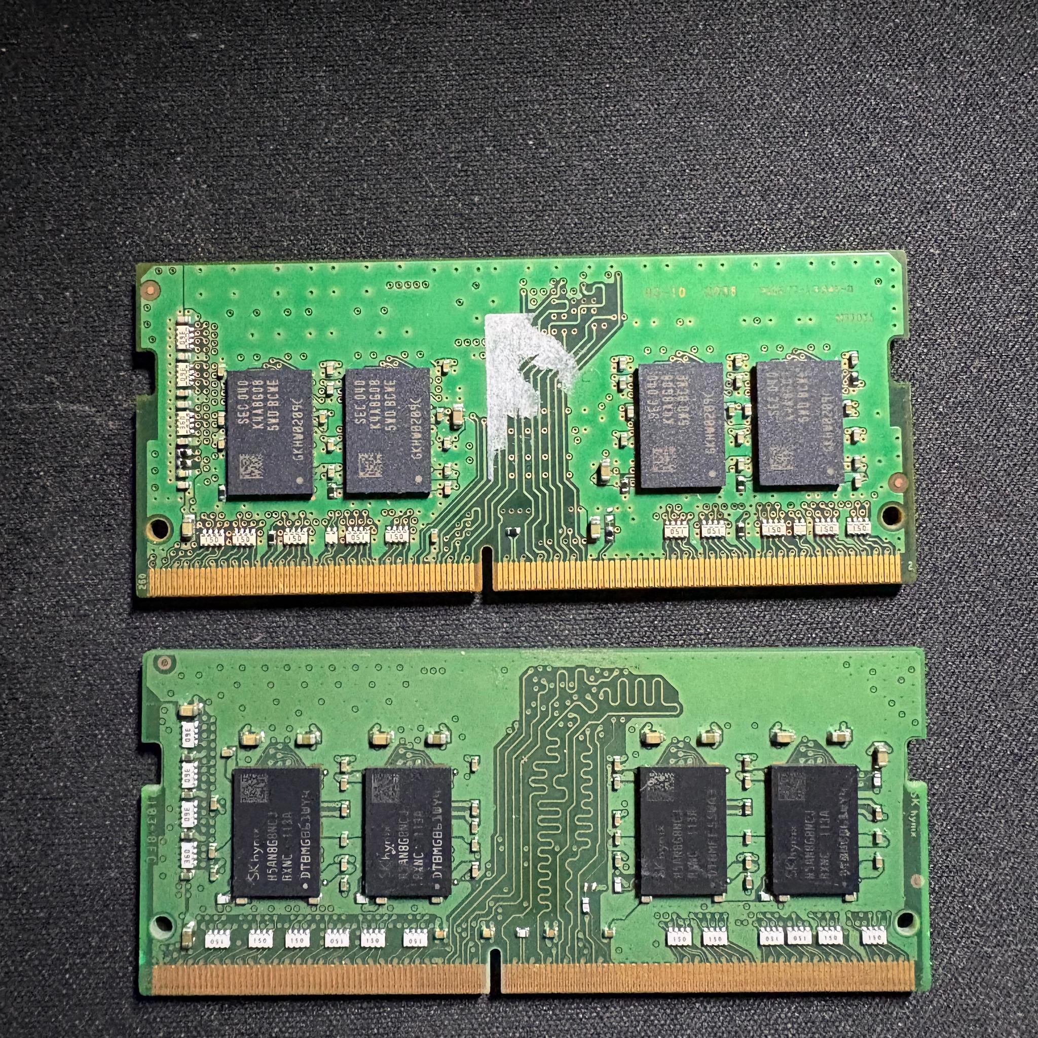 16GB (2x8GB) DDR4 3200MHz SODIMM Laptop / SFF RAM - Samsung & SK Hynix⁠