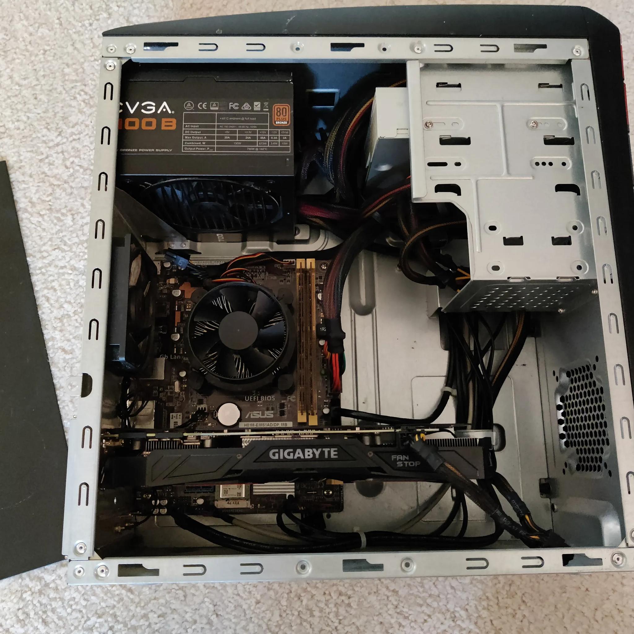 i7 4790S + GTX 1070 Used ASUS Gaming PC