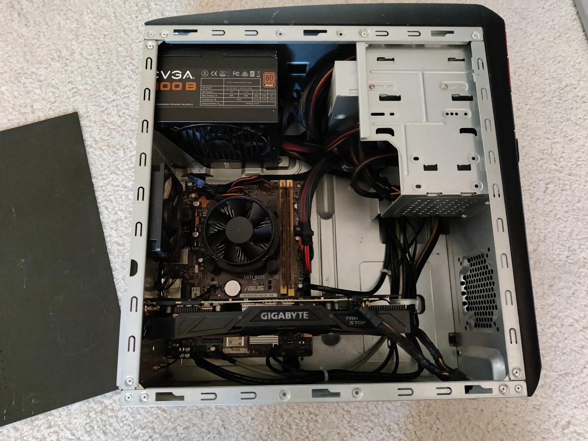i7 4790S + GTX 1070 Used ASUS Gaming PC