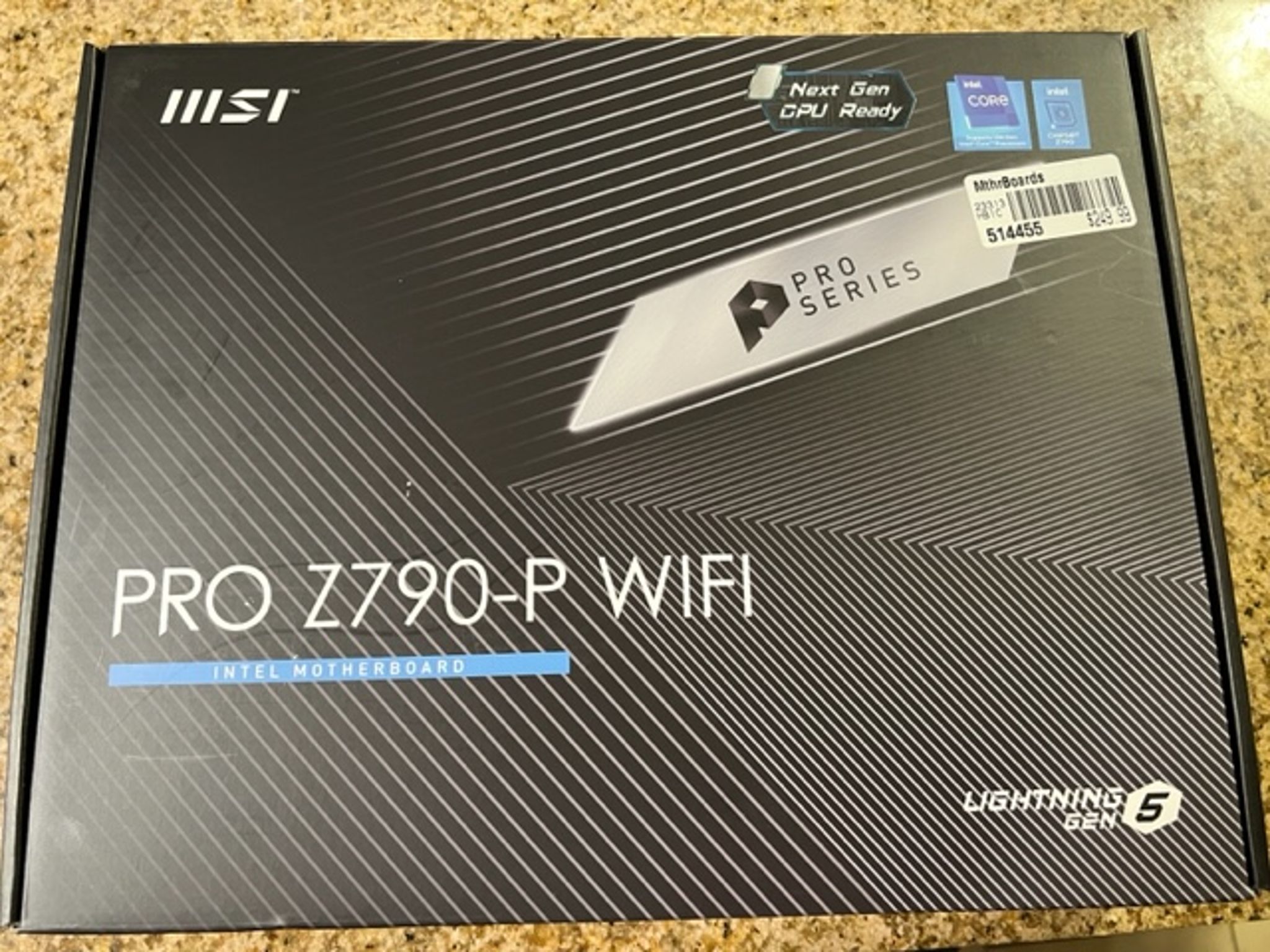 BRAND NEW MSI Z790-P Pro WiFi Intel LGA 1700 DDR5 ATX Motherboard