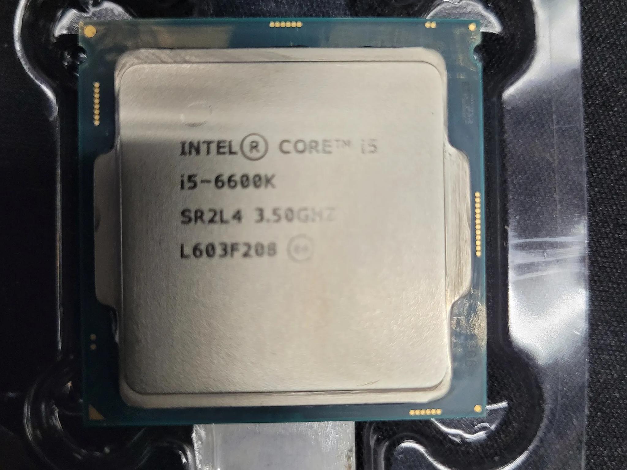 Intel i5-6600k