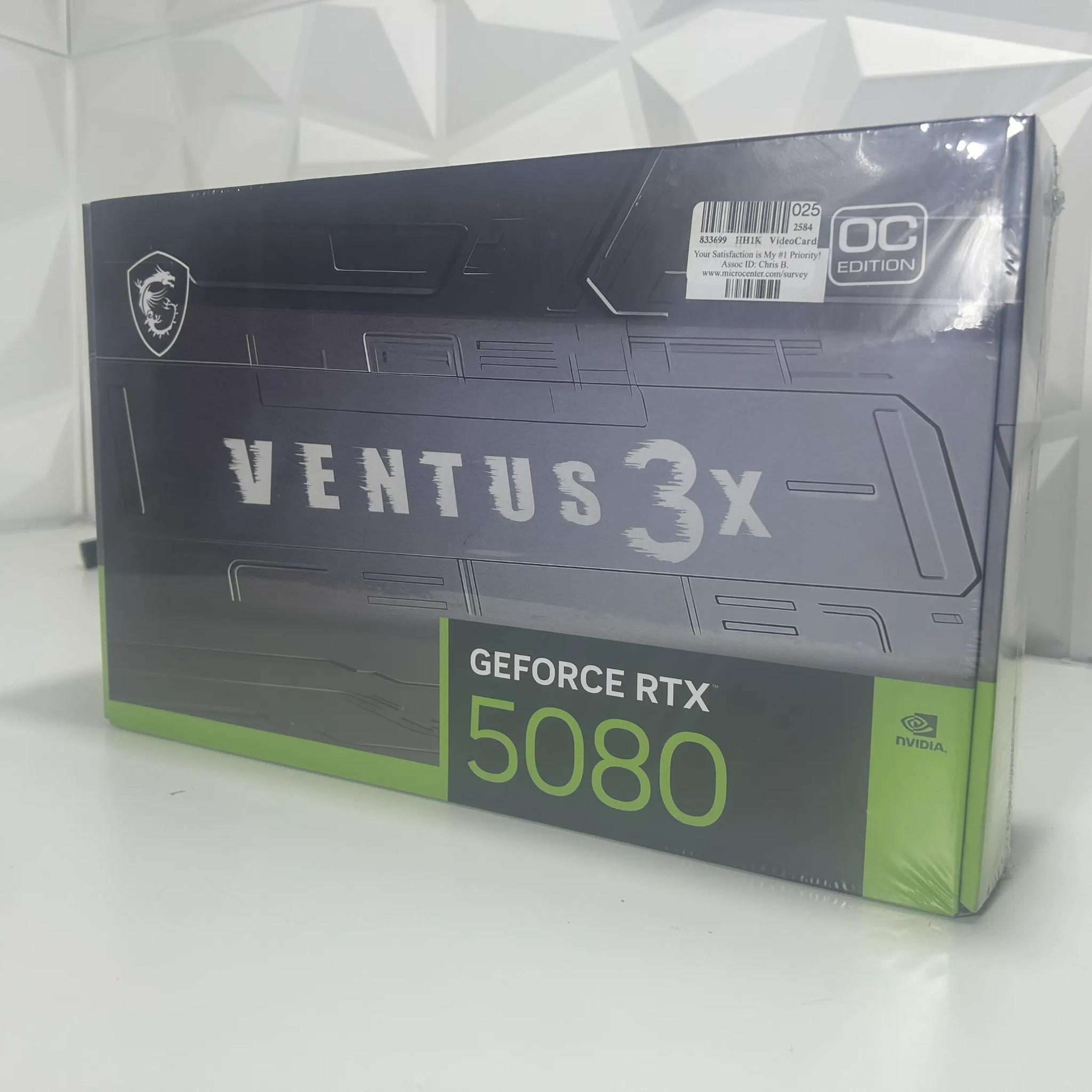 [Selling at Cost] MSI Ventus 3X RTX 5080 OC