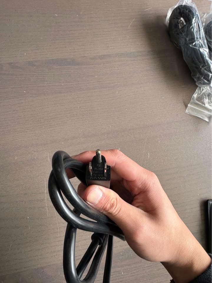 3 Prong Heavy Duty AC Power Cord Cable US Plug for PC Desktop Dell XBox Cisco