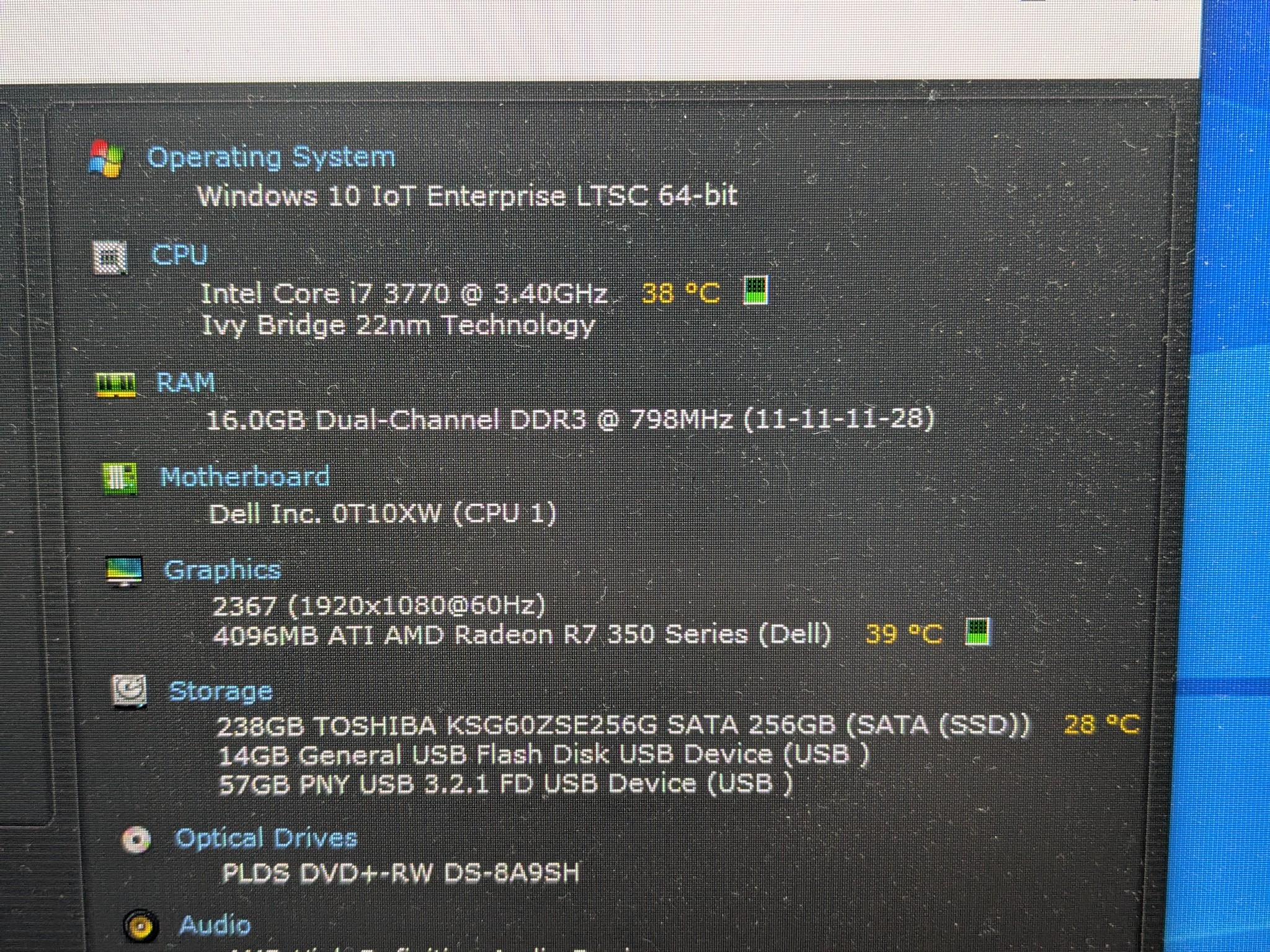 "Little Brother Special" | i7-3770, 16GB RAM, 250GB SSD, AMD R7 450, Win10, WiFi
