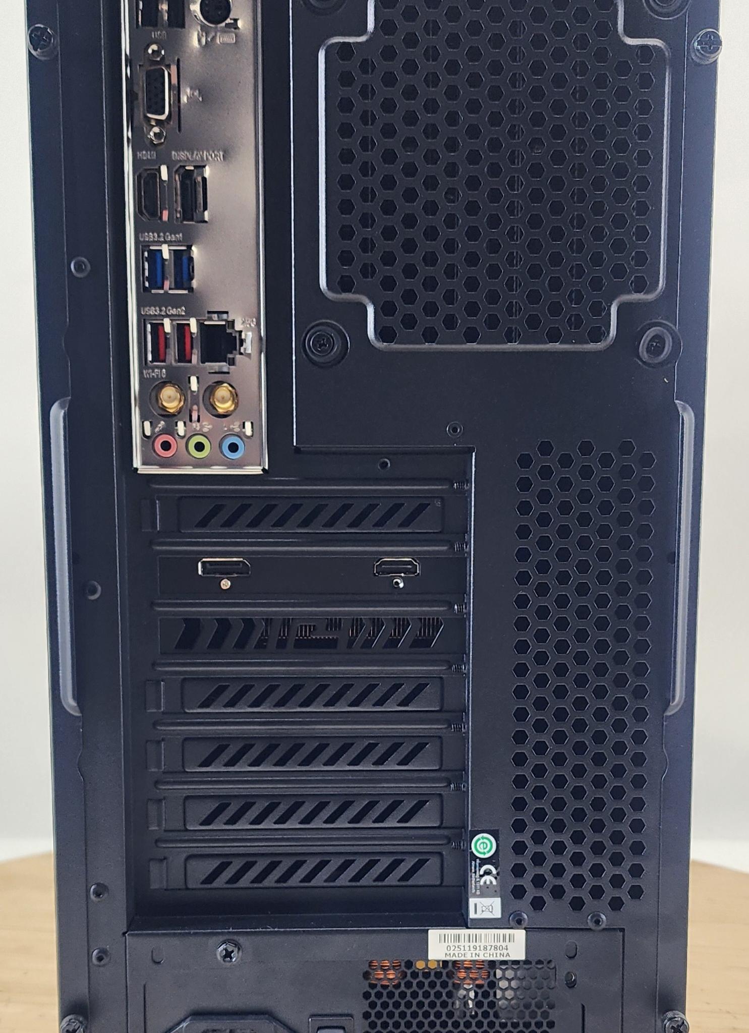 Gaming PC i3-10100F 16GB RAM 256GB SSD + 1TB HDD RX 6500 XT 4GB Win11 Computer