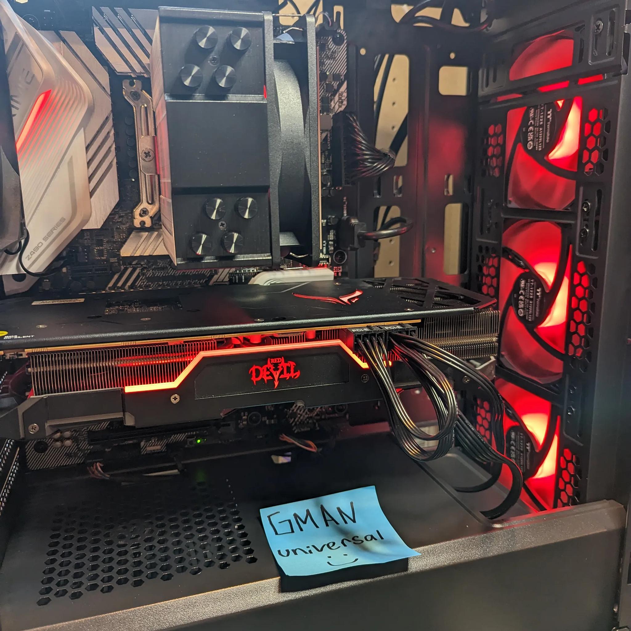 Intel i3-10100  | AMD 5700XT 8GB | 16gb Ram 3200Mhz| 256gb NVME SSD