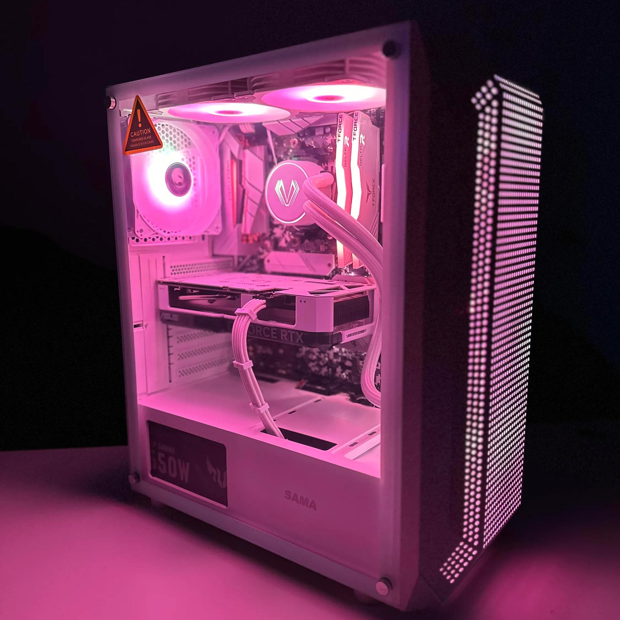 Frostbite ❄️ : Asus 4060 OC| AMD 5600| 1TB NVME| 3600mhz 16GB Ram| Liquid Cooled| Win 10