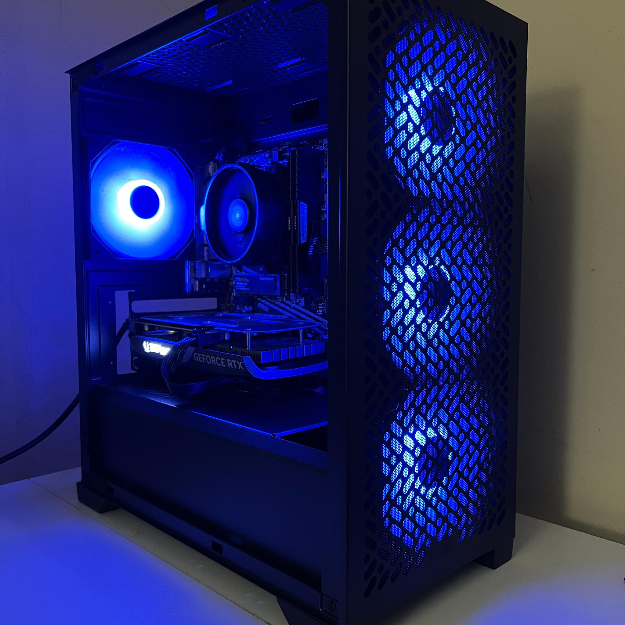 Gaming pc with RTX 4060 | ryzen 5 5500 | 16gb ddr4 | 1tb nvme storage | mid-ranged