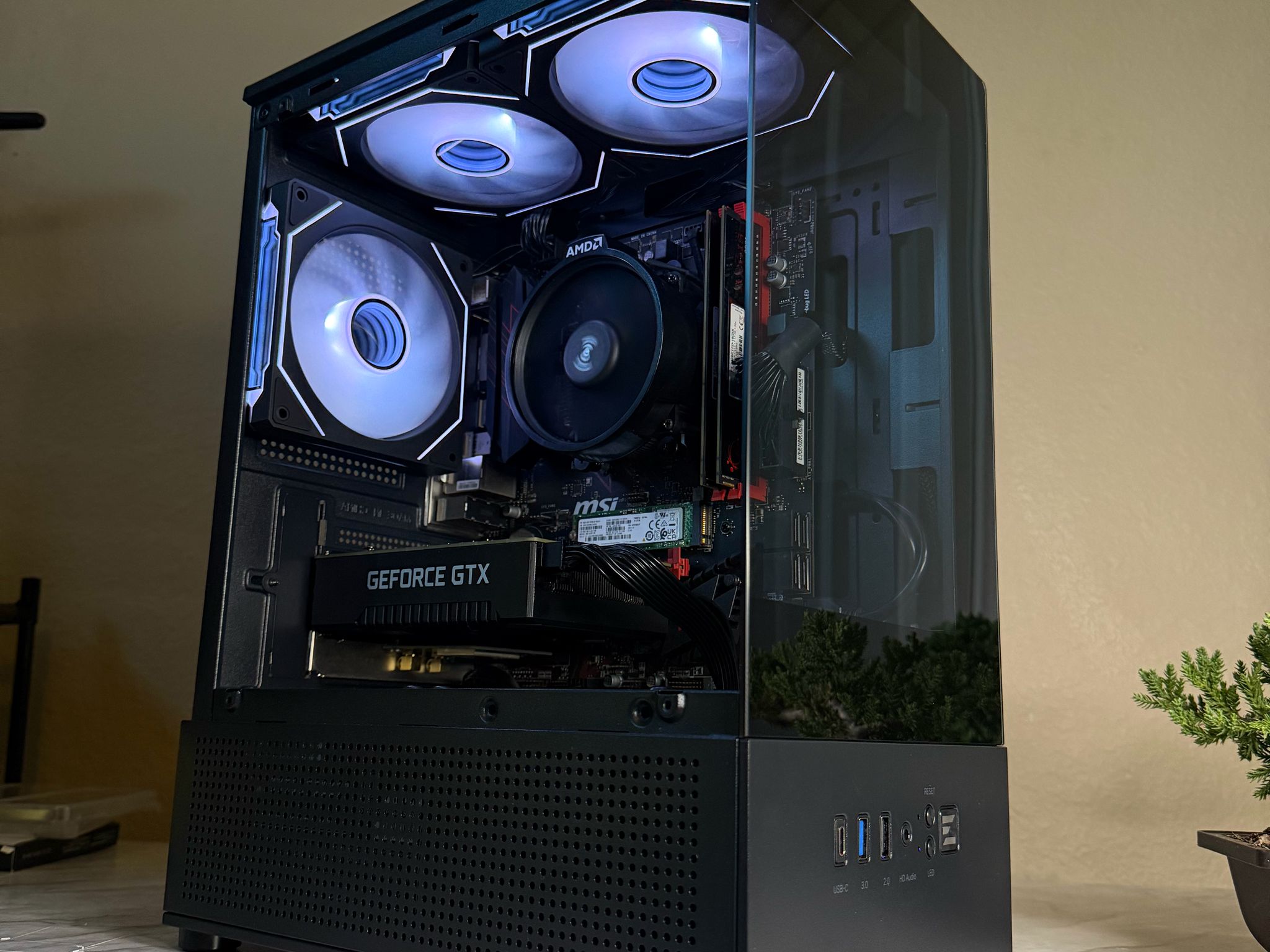 GeForce GTX 1660 Custom Gaming PC - Ryzen 5 2600, 16GB RAM
