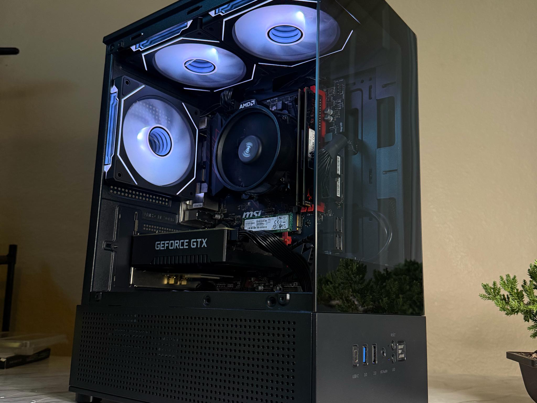 GeForce GTX 1660 Custom Gaming PC - Ryzen 5 2600, 16GB RAM