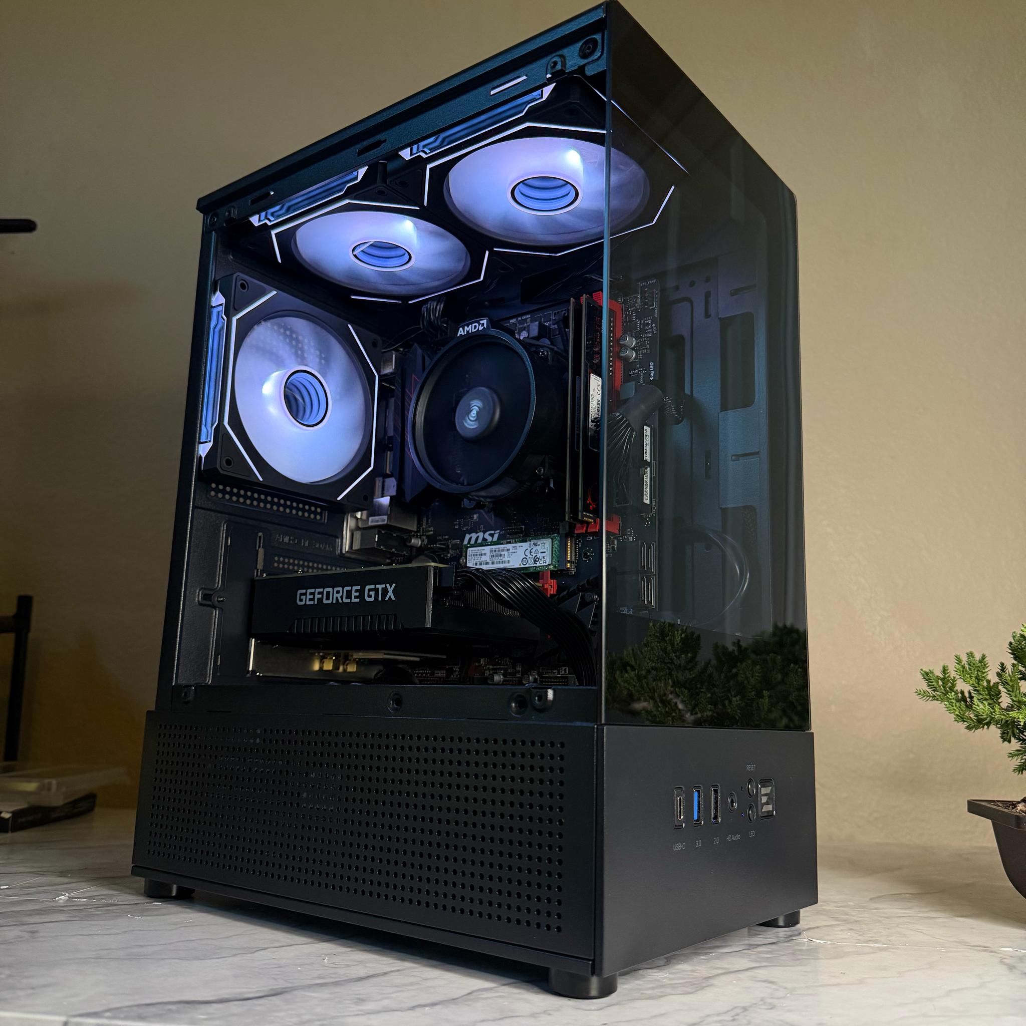 GeForce GTX 1660 Custom Gaming PC - Ryzen 5 2600, 16GB RAM