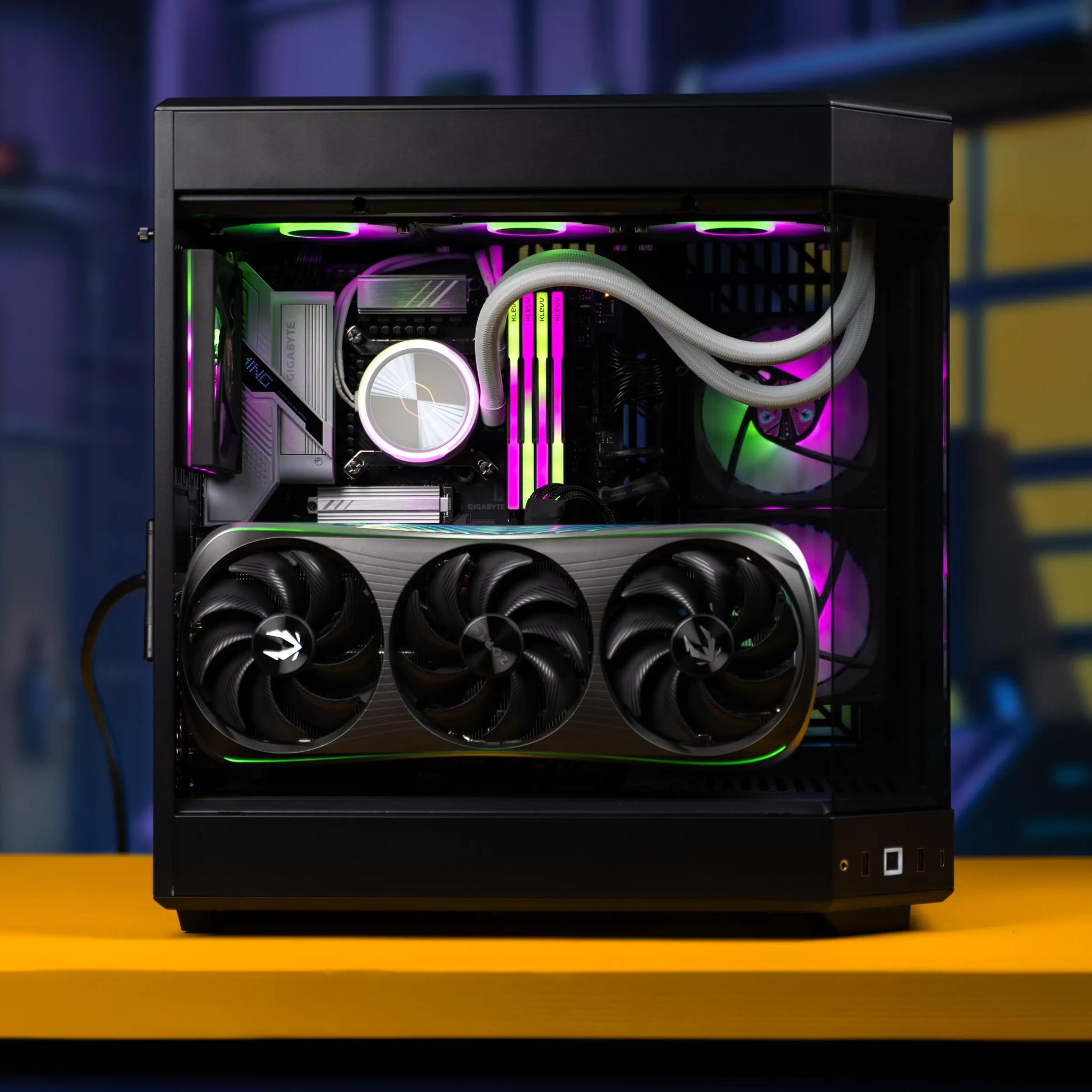 “Hylobius” SALE TIME! RTX 4080 Intel Core Ultra 7 265K 32GB Windows 11 Pro 1TB Workstation Gaming PC
