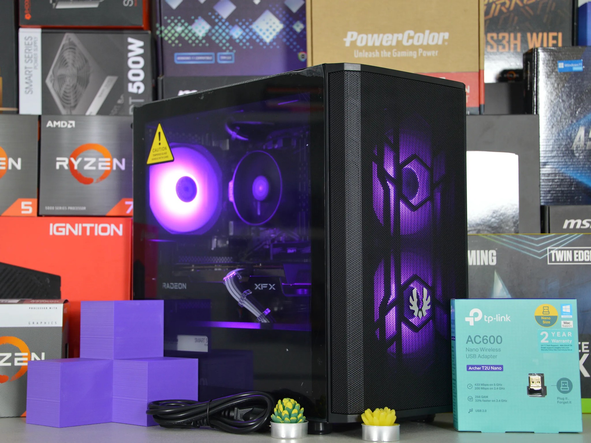 🟣🕷️| RX 6600 8GB | RYZEN 5 3600 | 16GB RAM | 1TB NVME SSD | Royal Widow |