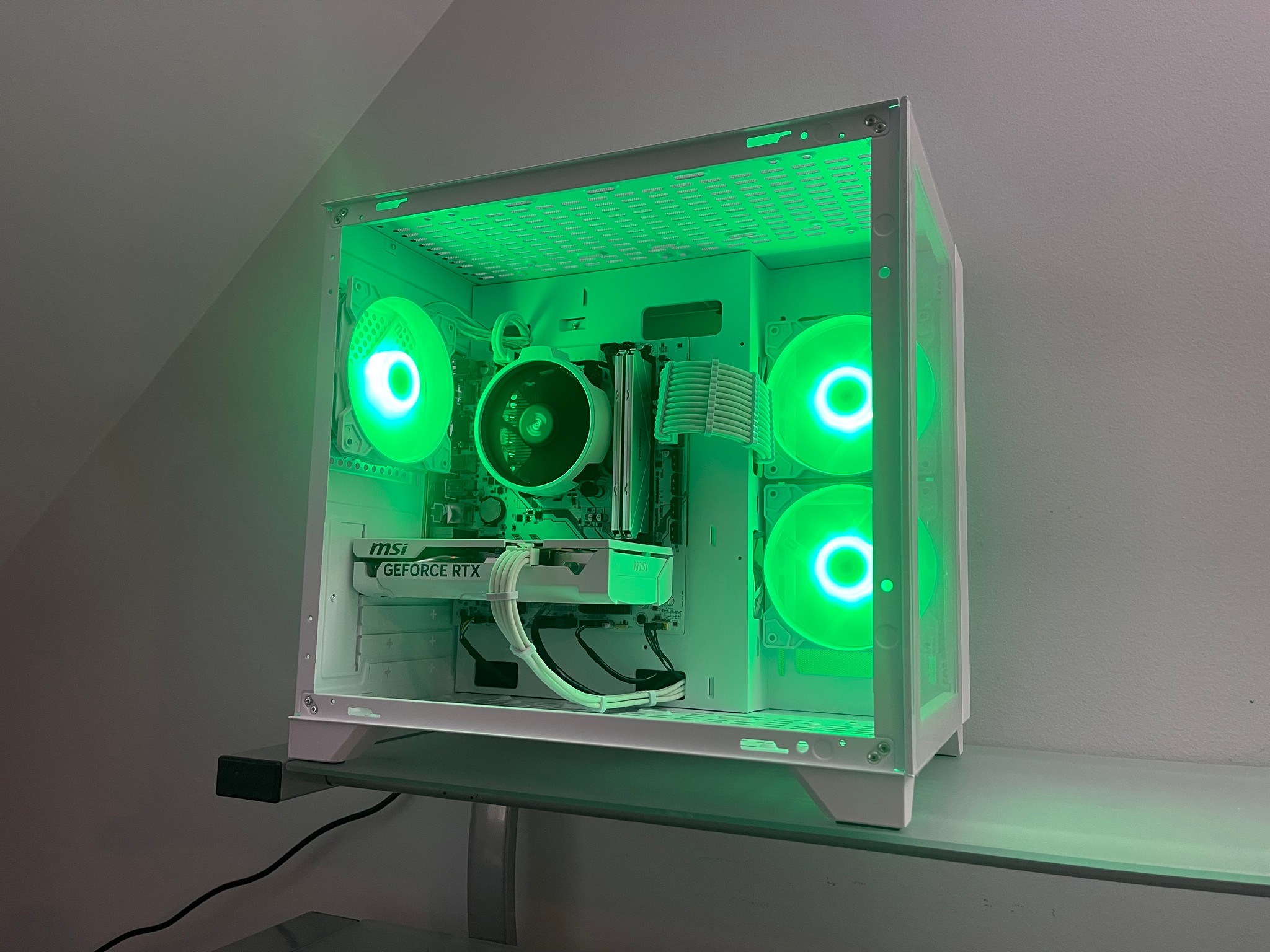 [RTX 5060] All White Gaming PC | 1tb storage