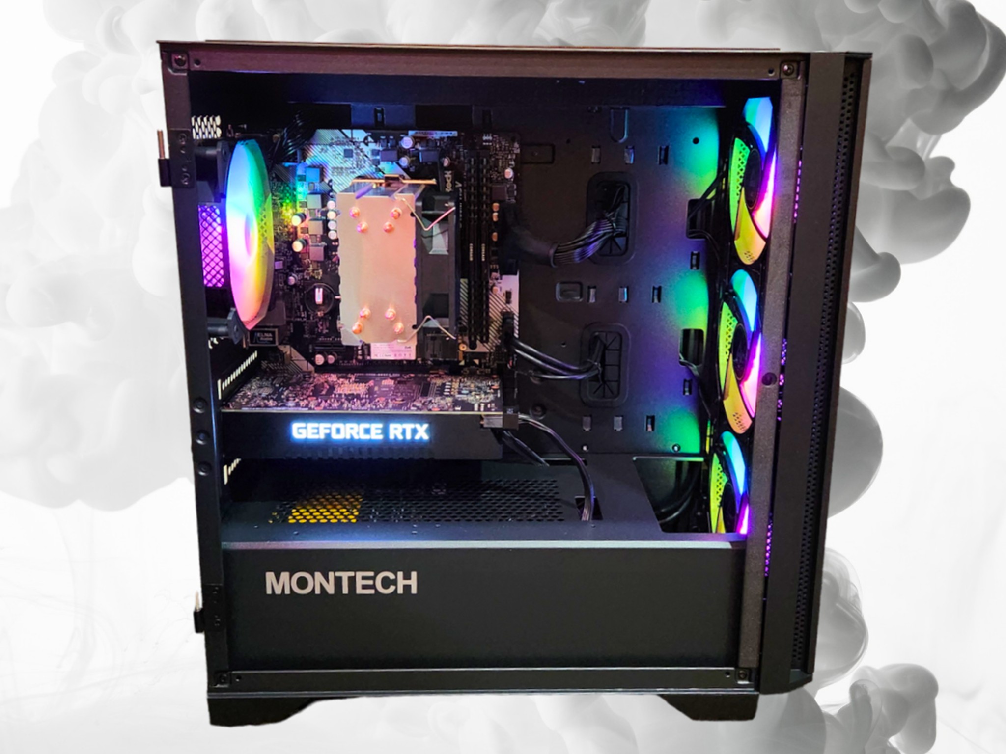 🗡Enforcer💪: RTX 2060 | Ryzen 3600x | 16GB DDR4 RAM | 512GB SSD | 4 RGB Fans | Black RGB PC