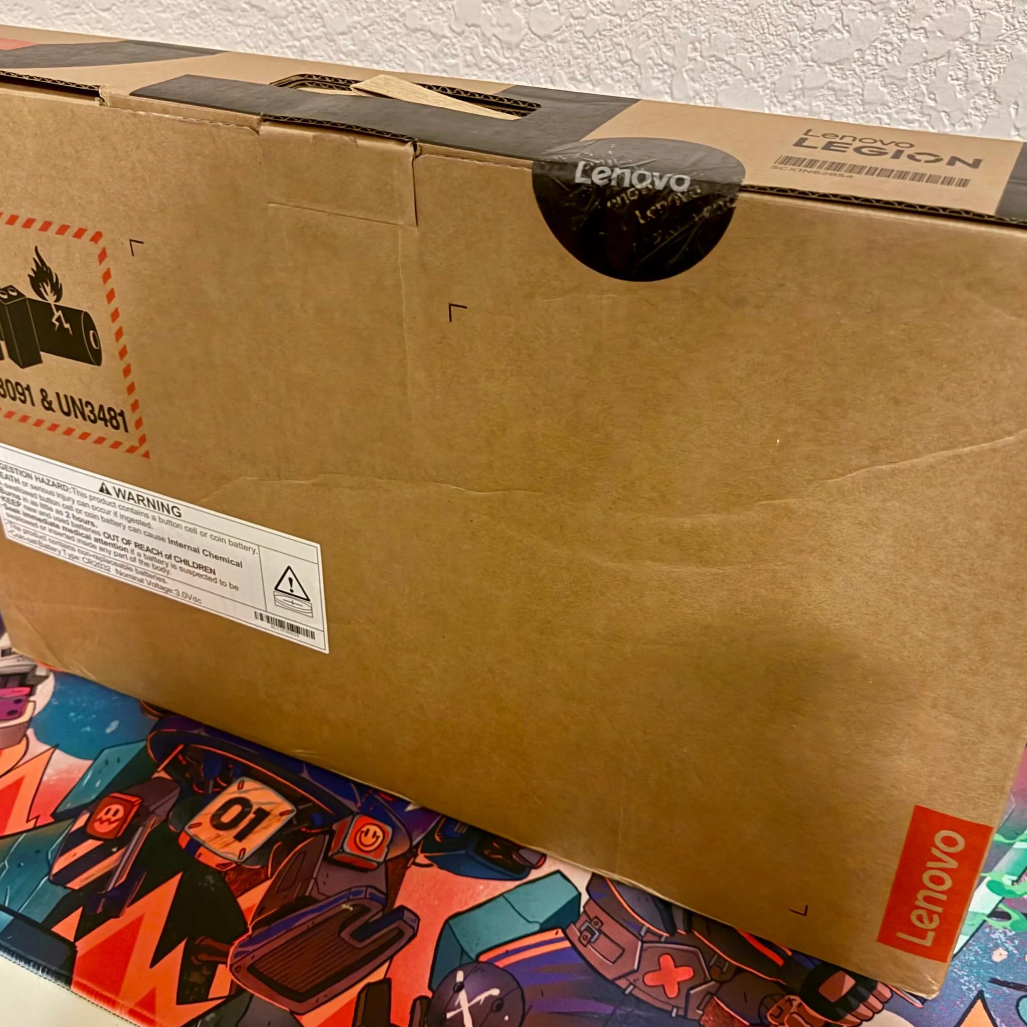 BNIB Legion Slim 5 Gen 9 AMD (16″) with AMD Ryzen 7 8845HS +RTX 4060 (1+ year Warranty Remaining)