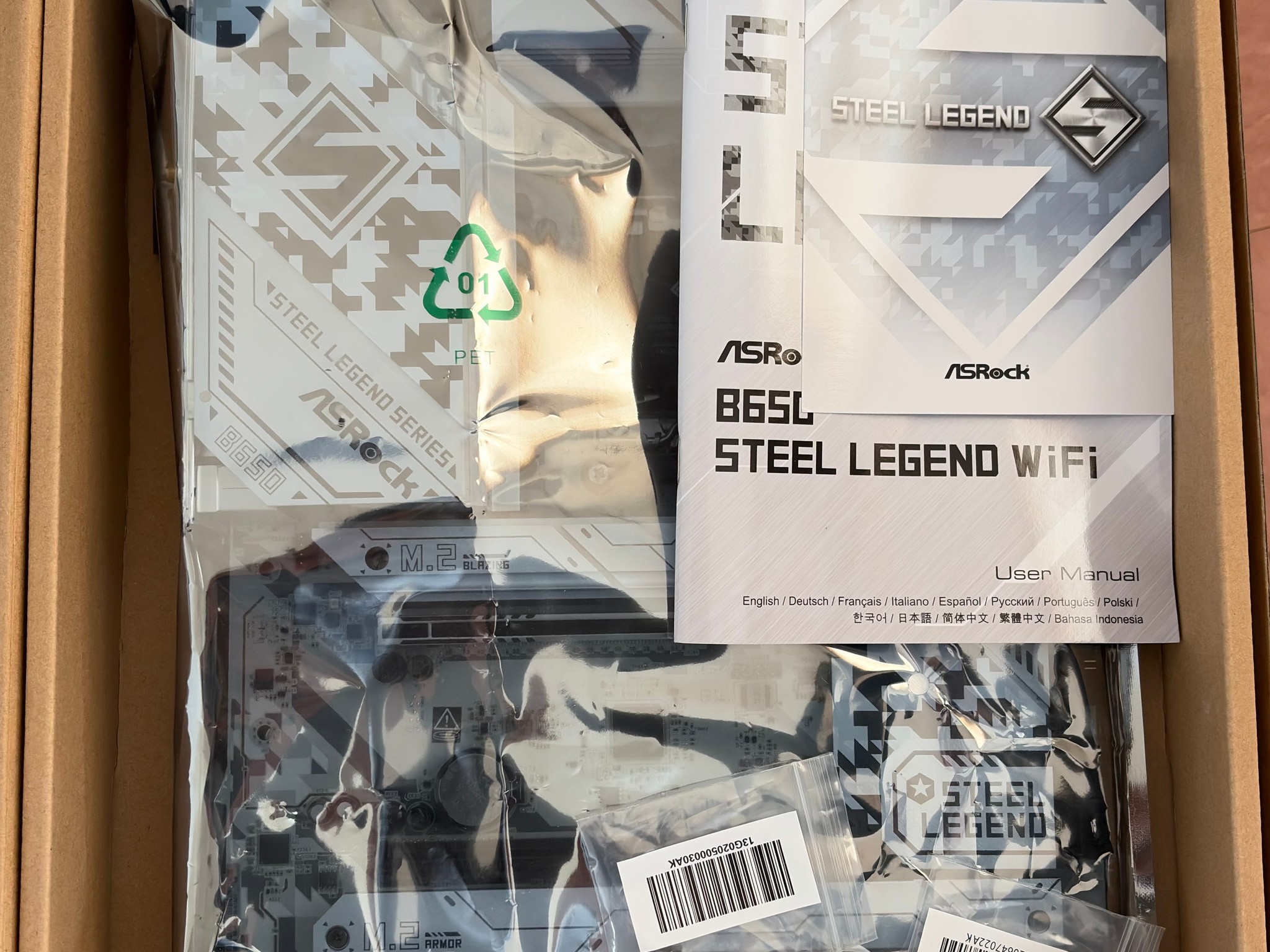 ASRock B650 Steel Legend WiFi | AMD AM5 motherboard (for Ryzen 9000/8000/7000 CPUs)