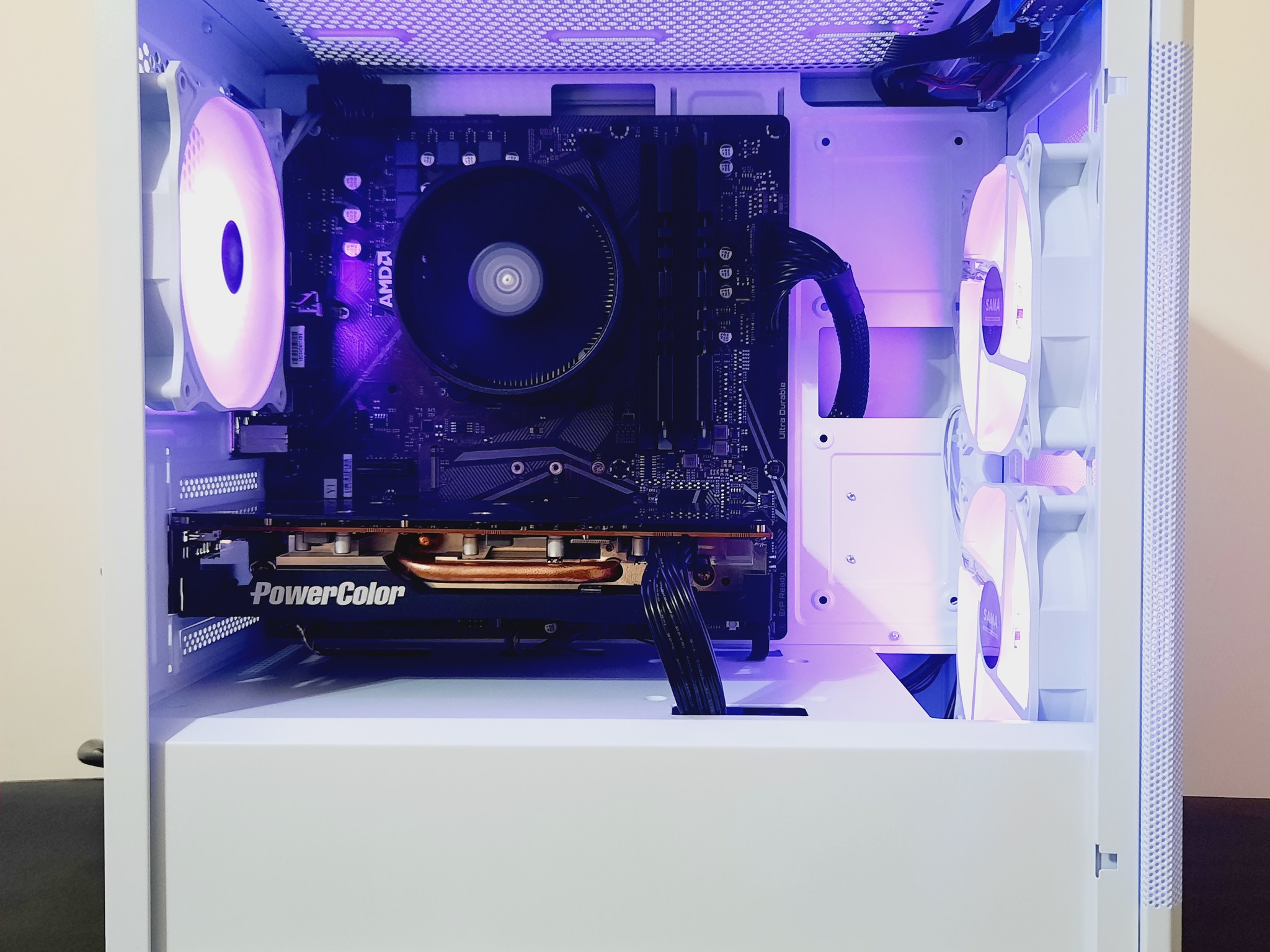 ⚡Best Value White Gaming PC - Ryzen 3 3100 ● 16GB RAM ● 1TB SSD - AMD RX 5600 XT 6GB