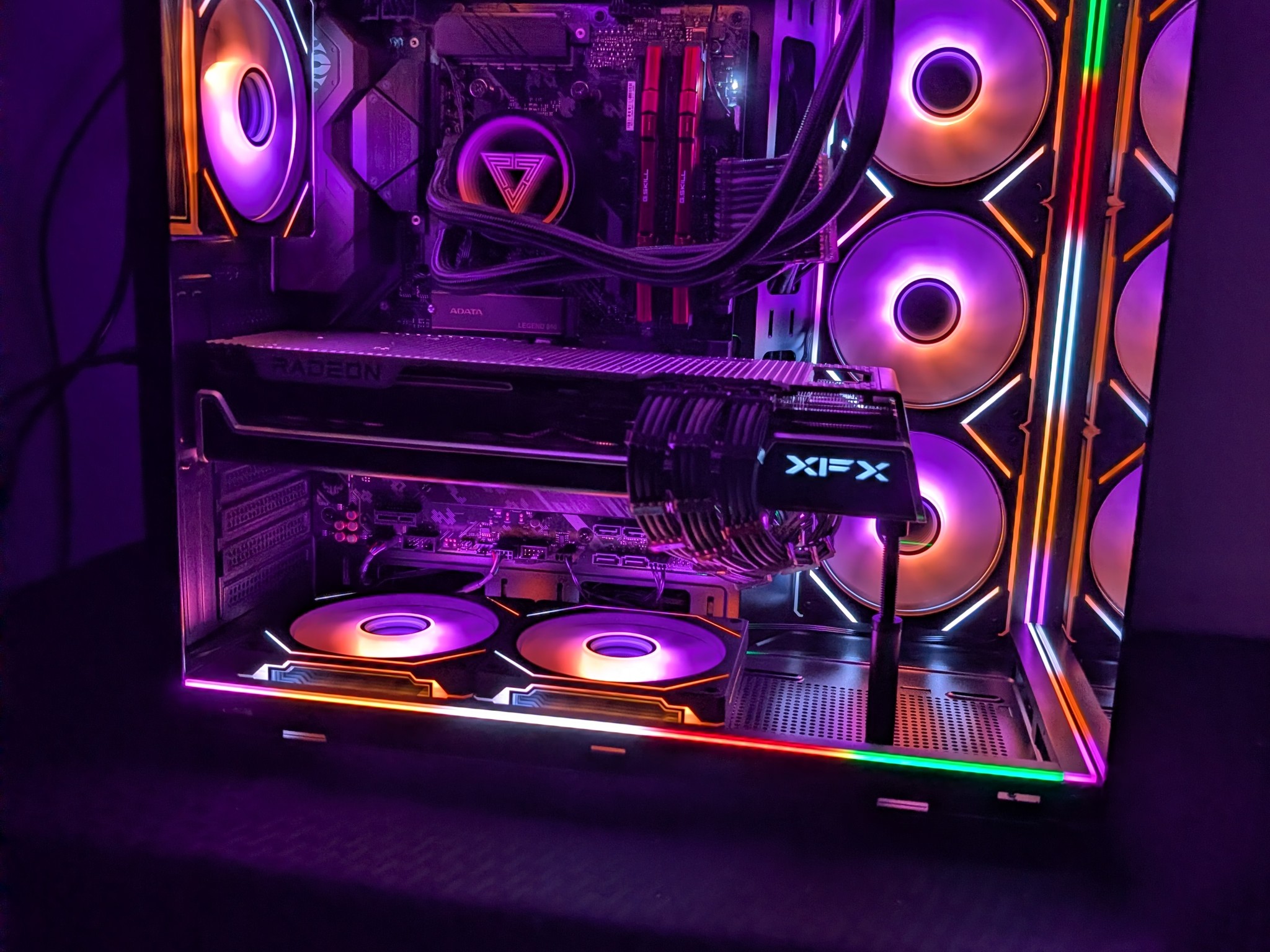 RX 7900XTX 24GBvram-Ryzen 7 5800x3d-32 GB DDR4 3600-1 TB NVME Supreme Gaming PC