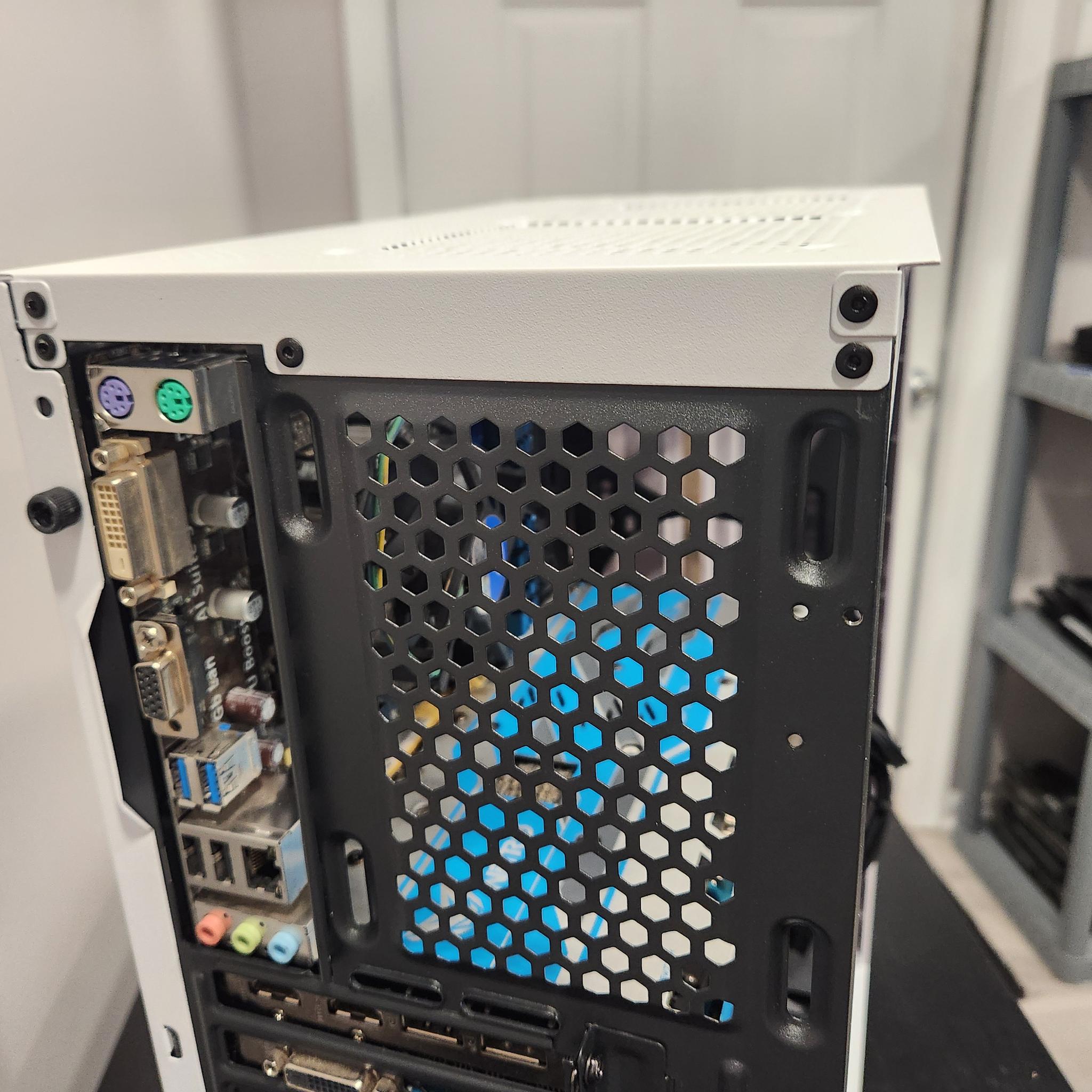 THE BLUE BOMBER ULTRA budget 1080 P gaming pc!