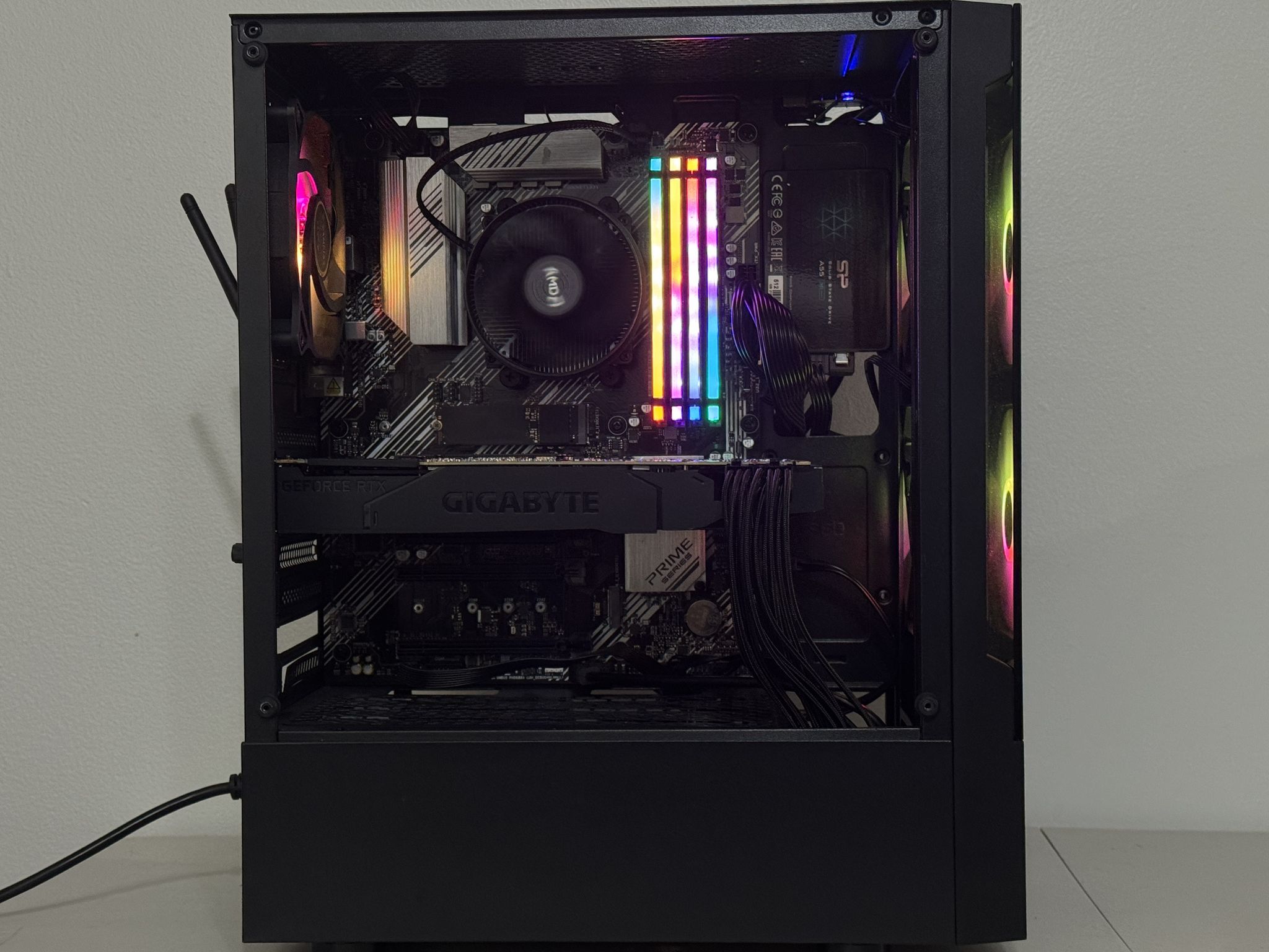 Ryzen 5 5500 + RTX 2080 | 32GB RAM | 1TB NVMe Gaming PC
