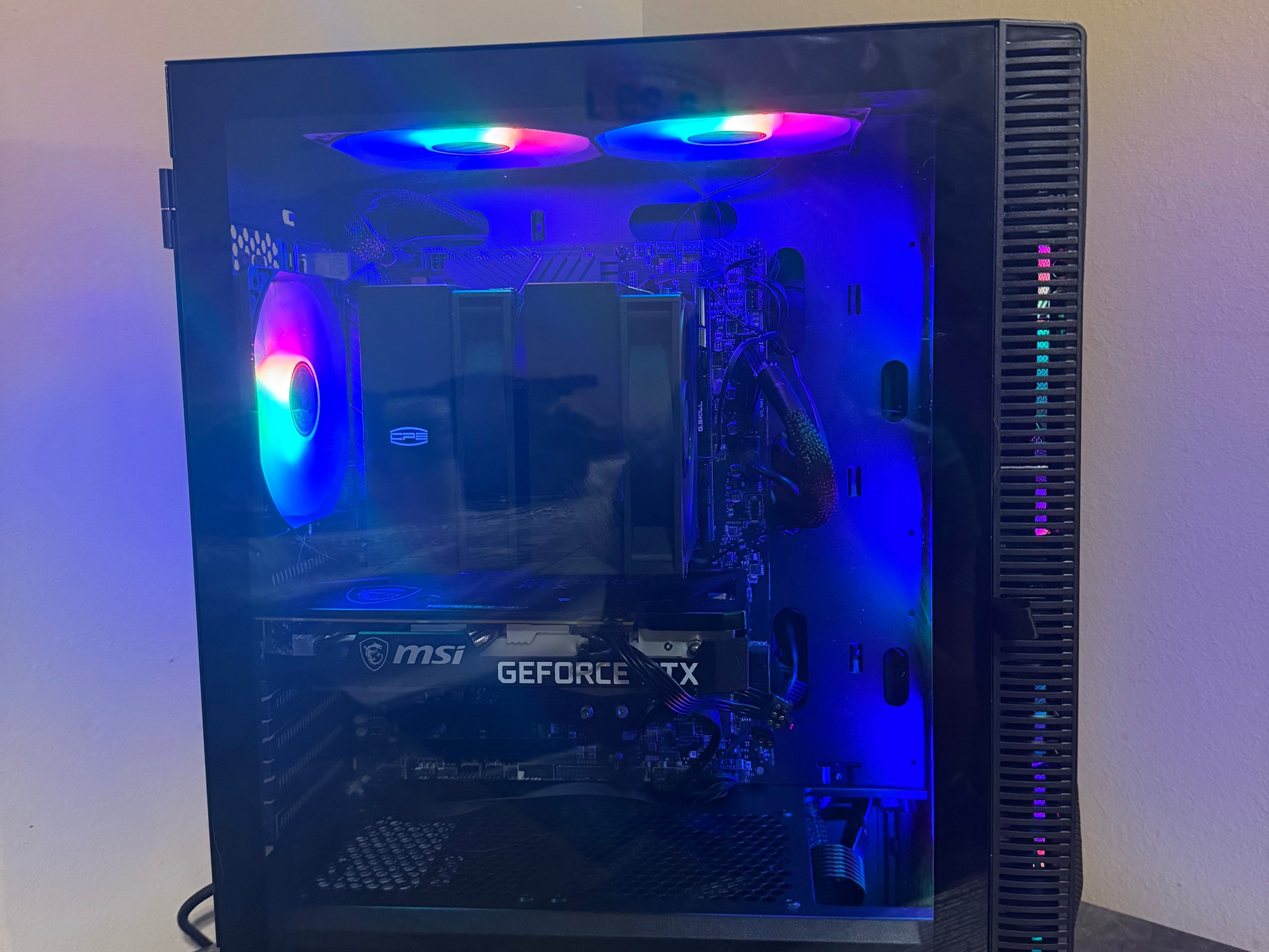 Custom Built Gaming PC, RTX 3060, Intel I5 12400, 32GB DDR4, 650w PSU, 2TB SSD
