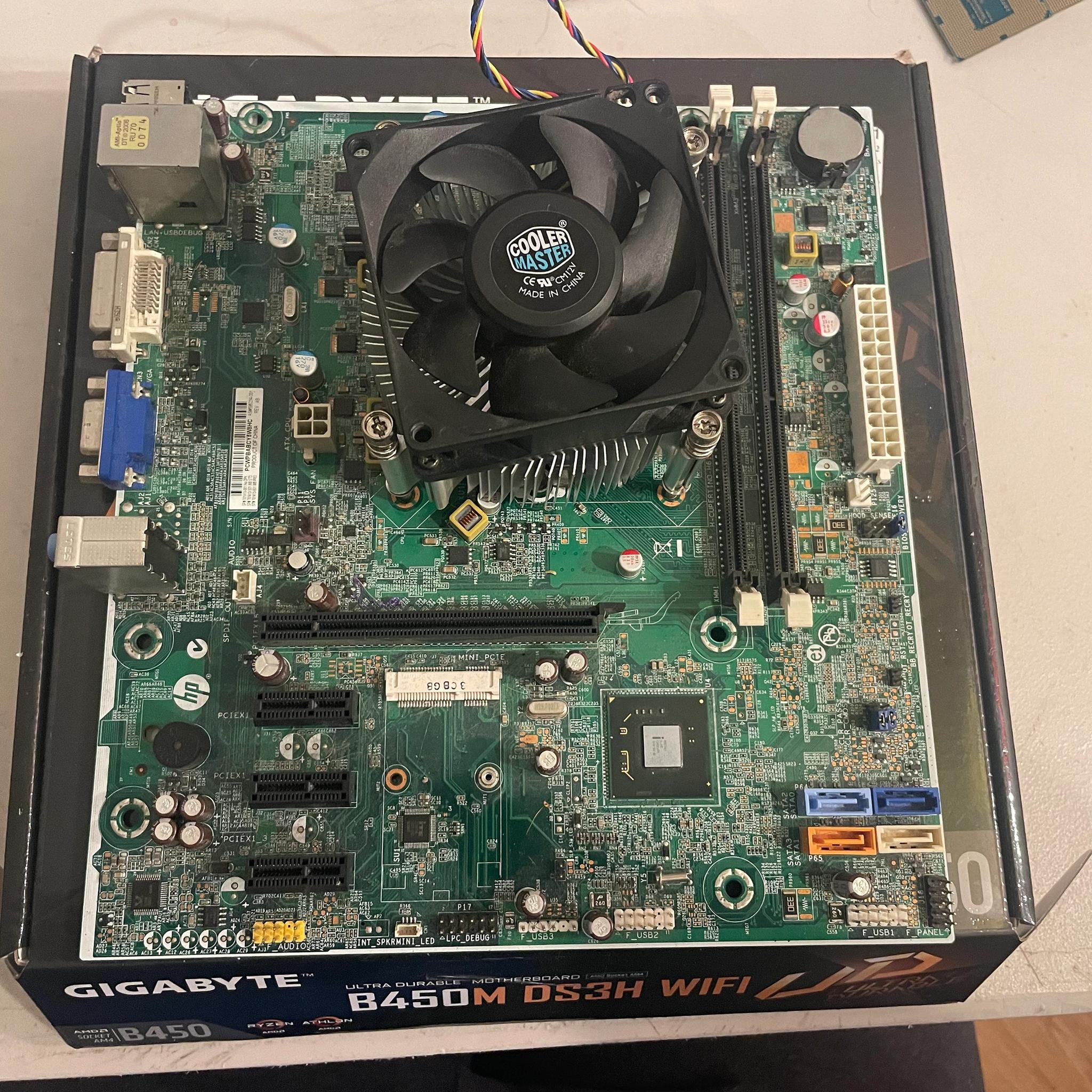 Budget Build Sale (I5-3470, HP OEM motherboard, cooler master OEM cooler, 8gb ddr3 1600mhz)