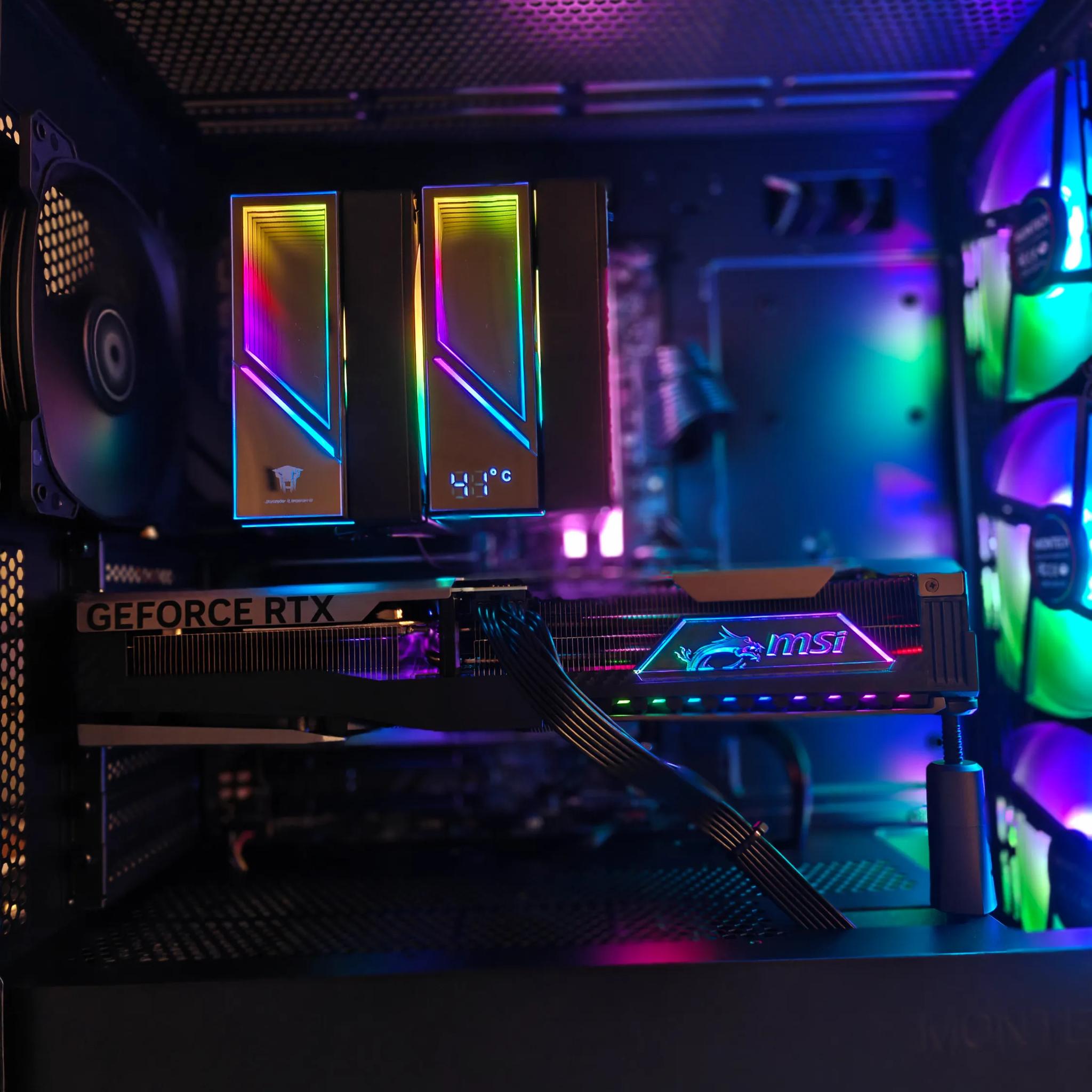 1440P - MSI Vanguard Nvidia RTX 5070 - AMD Ryzen 7 7700X - 32GB DDR5 6000 - 2TB M.2 Gen 4 SSD