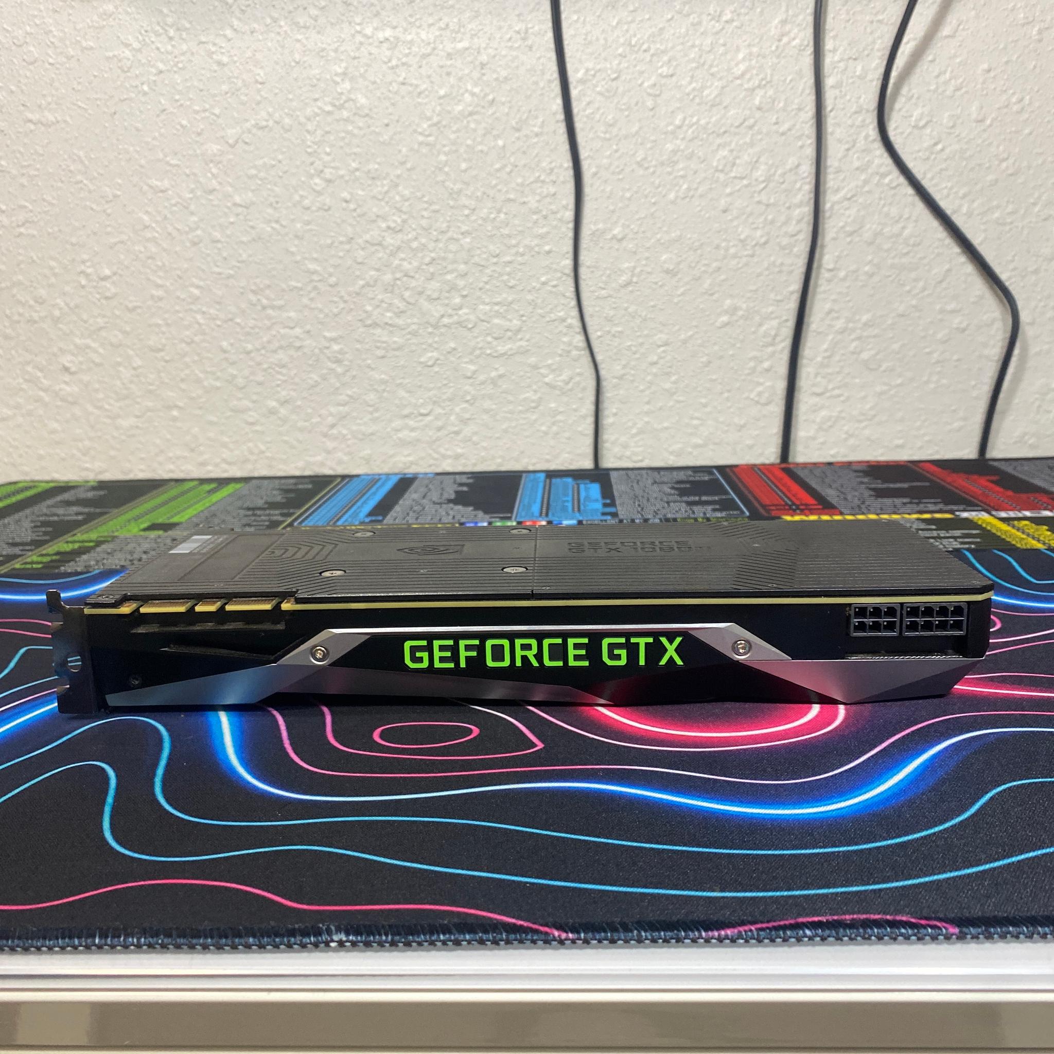 NVIDIA GeForce GTX 1080 Ti Founders Edition 11  GB GDDR5X Graphic Card