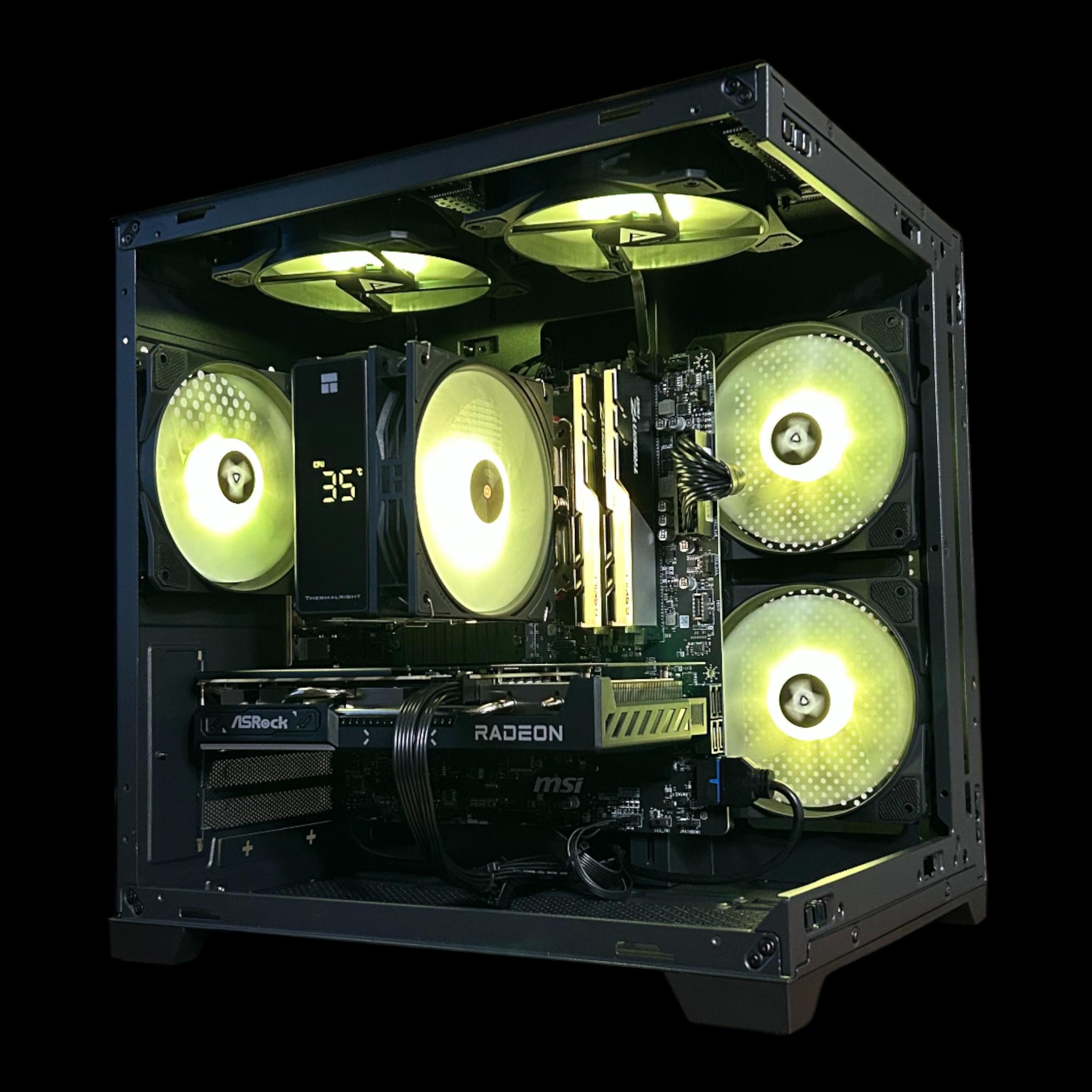 *CYBER MONDAY SALE* RX 9060XT 16GB | Ryzen 7 5700X | 32GB DDR4 | 1TB NVMe | The Mid-Range Beast RX