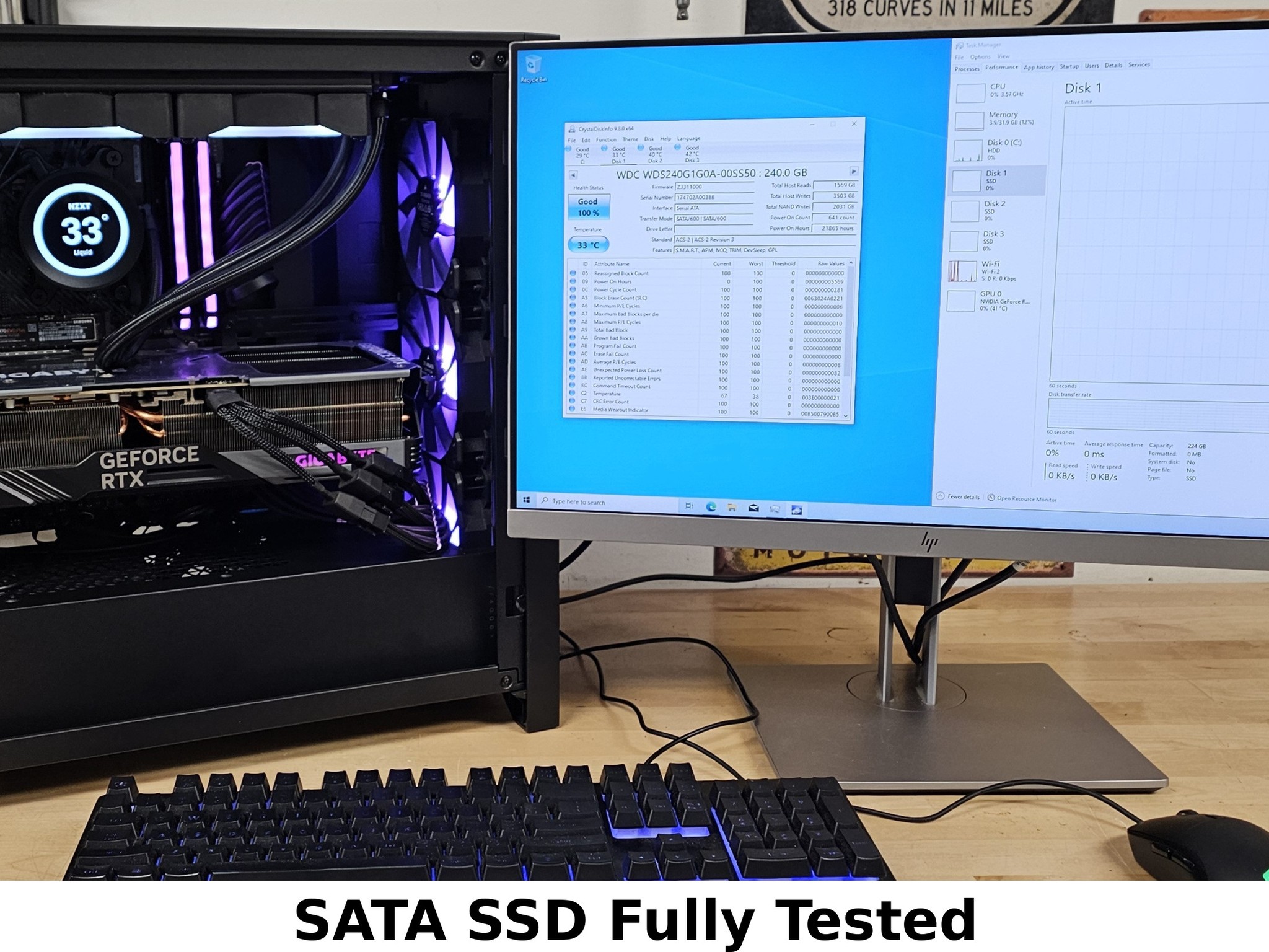 240GB 2.5" SATA SSD WD GREEN