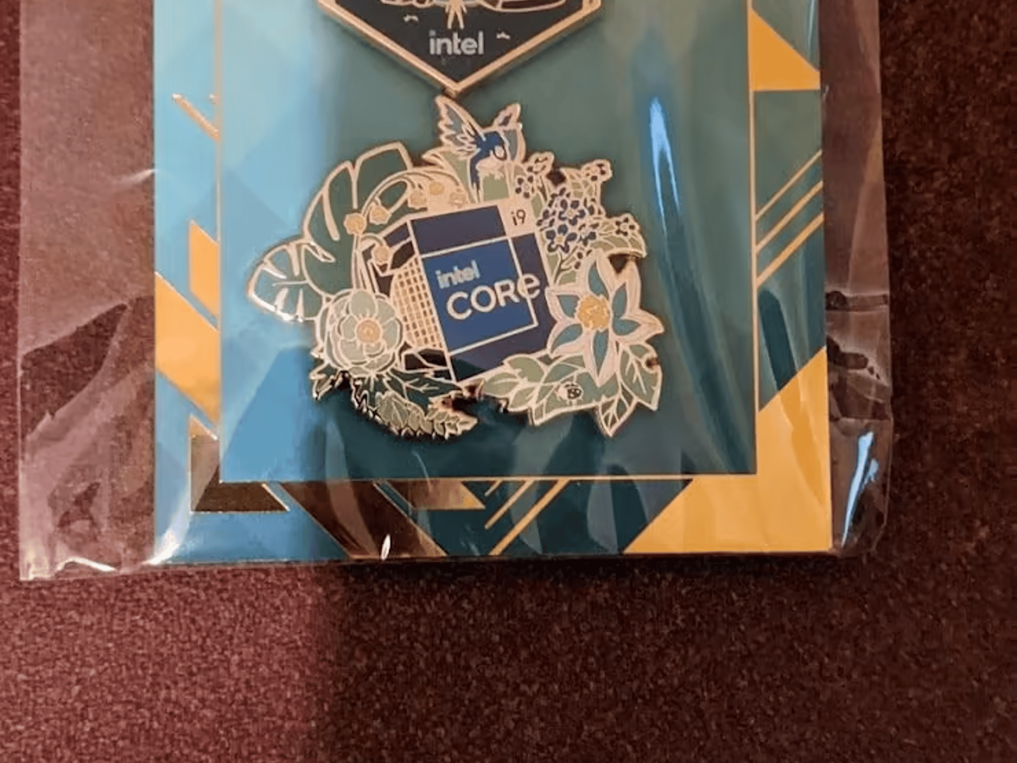 BNOB Intel Alder Lake pins and stickers