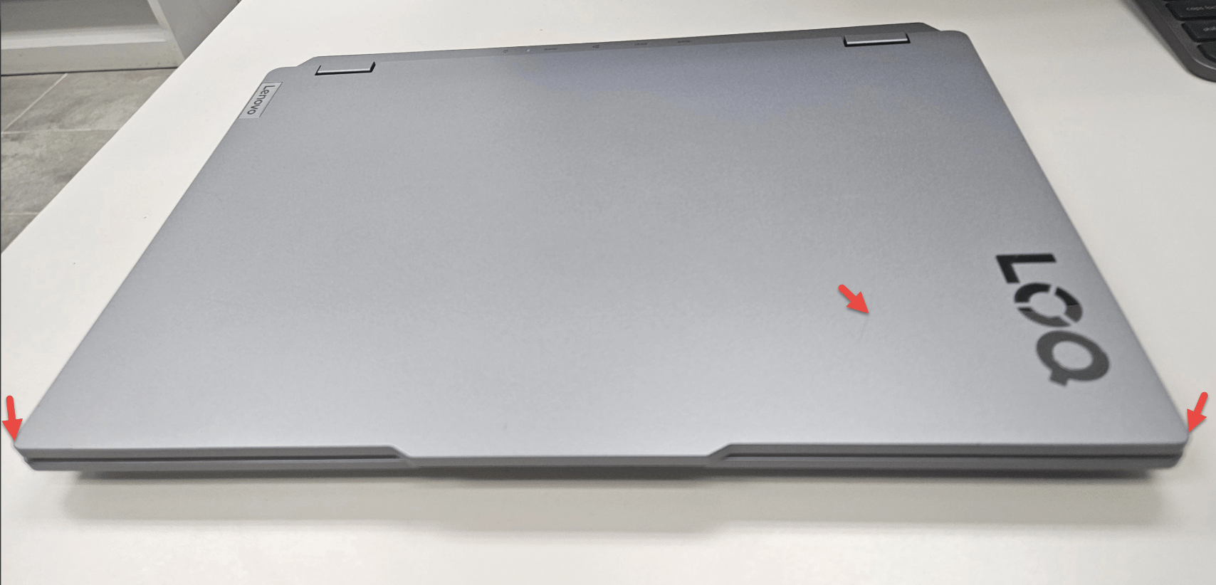 Lenovo LOQ 15.6" Gaming Laptop, RTX 3050 6GB, Ryzen 5, 12GB RAM DDR5-4800, 512GB SSD