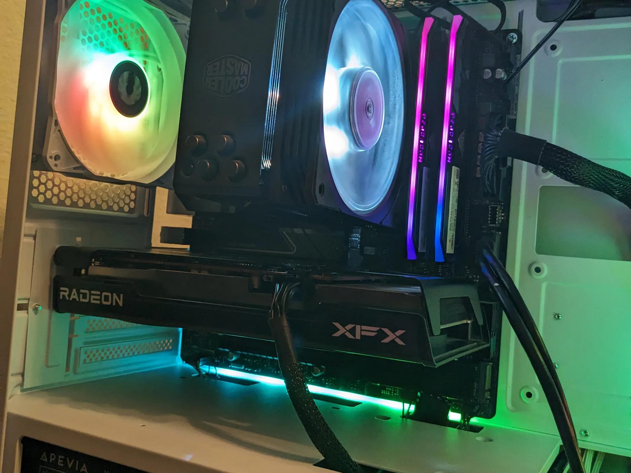 FREE SHIP || "AMDreaming" || Ryzen 5 5600G, RX 6600 8GB, 16GB DDR4, 512GB nVME SSD, 1000W PSU, Win10