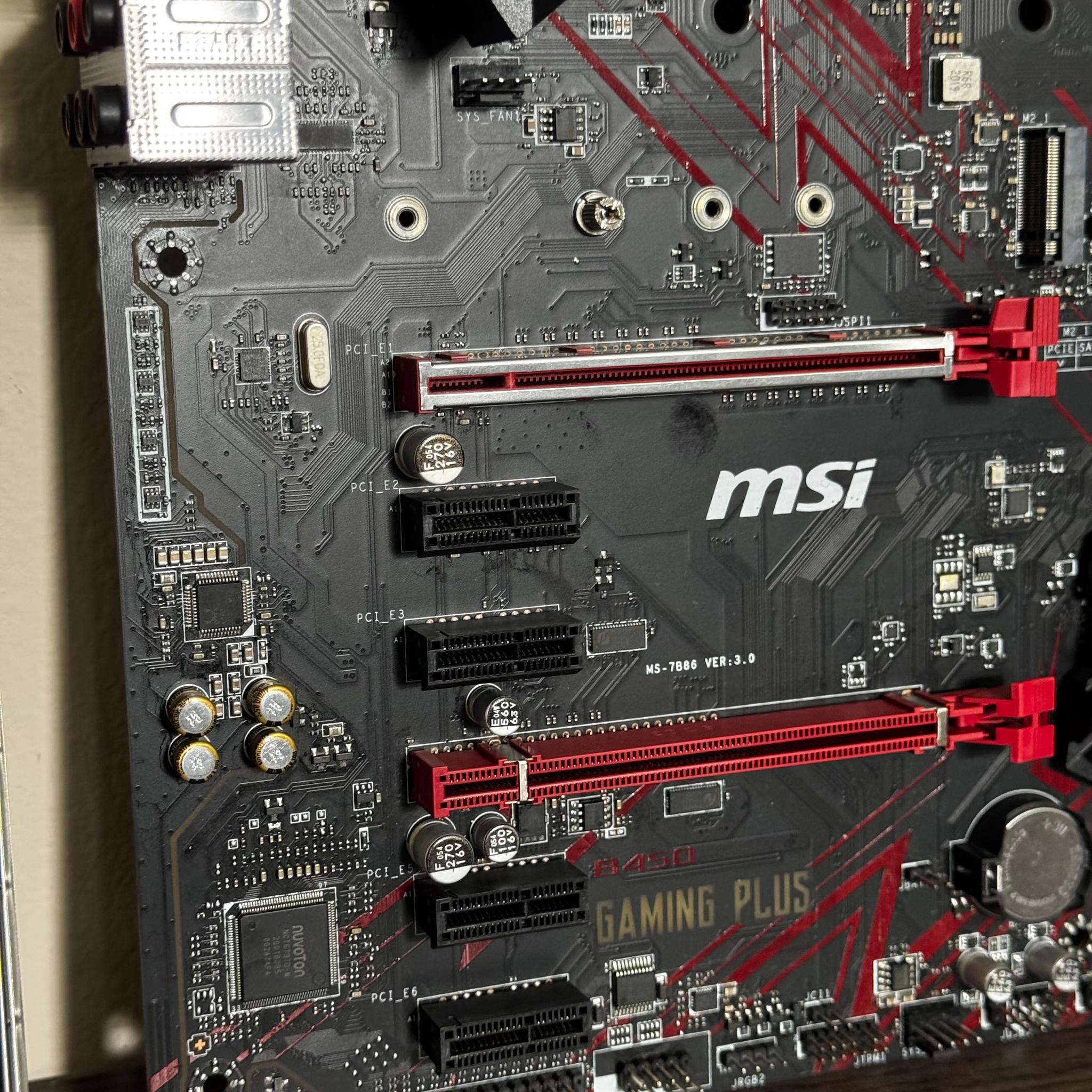 MSI B450 Gaming Plus MAX ATX AM4 Motherboard