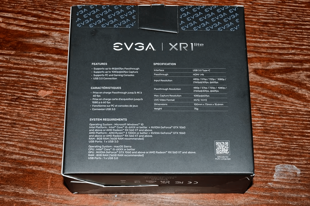 EVGA XR1 Video Capture Device