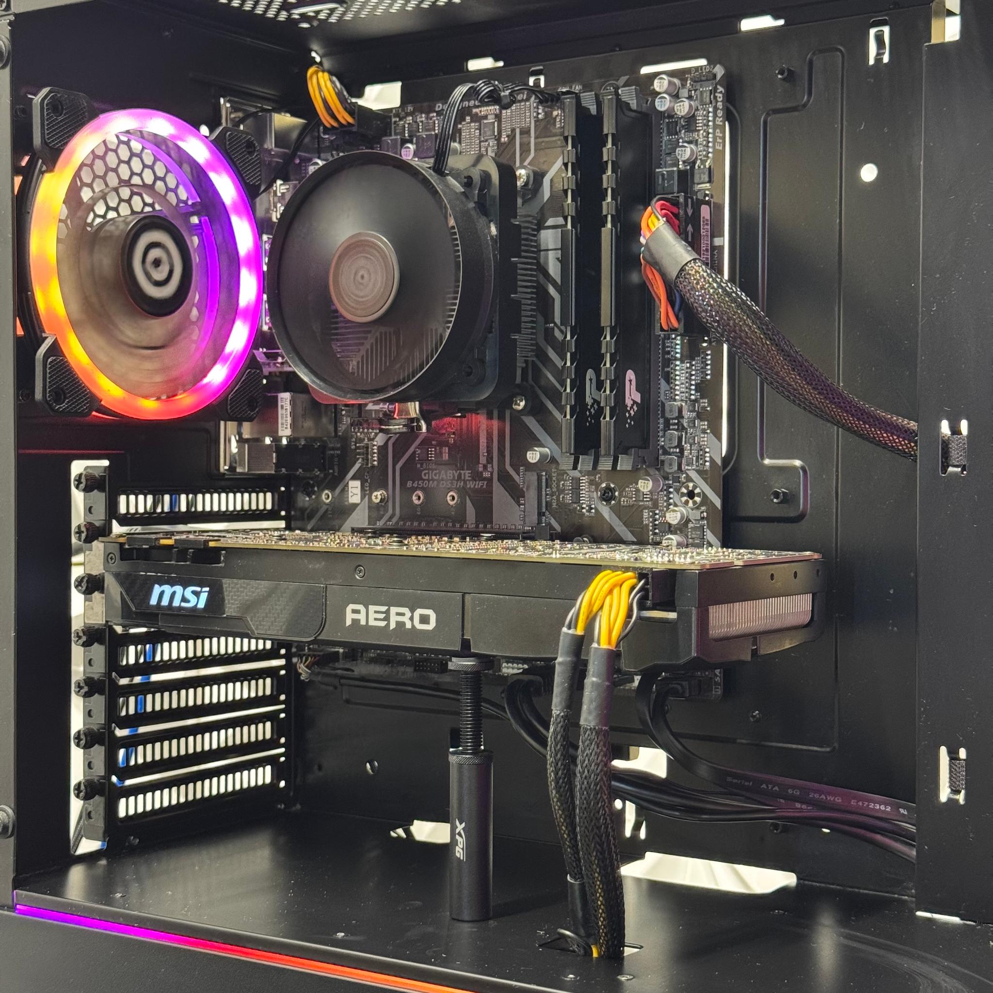 Ryzen 5 3600 / GTX 1070 Ti / 16GB 2666Mhz DDR4 ram / 2TB storage / 650w psu