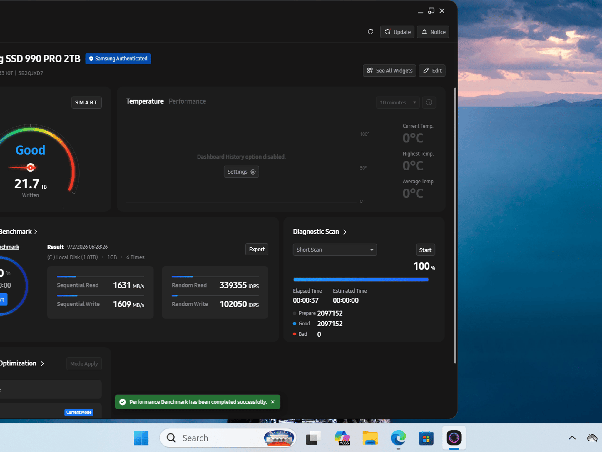 Samsung 990 Pro 2TB NVMe SSD
