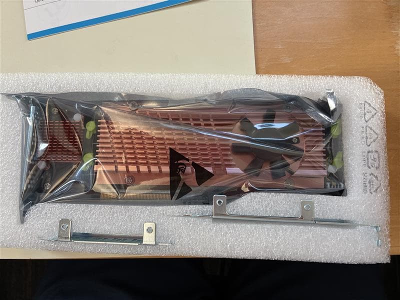 QNAP QM2 PCI Card, PCI to NVME x4 - NEW