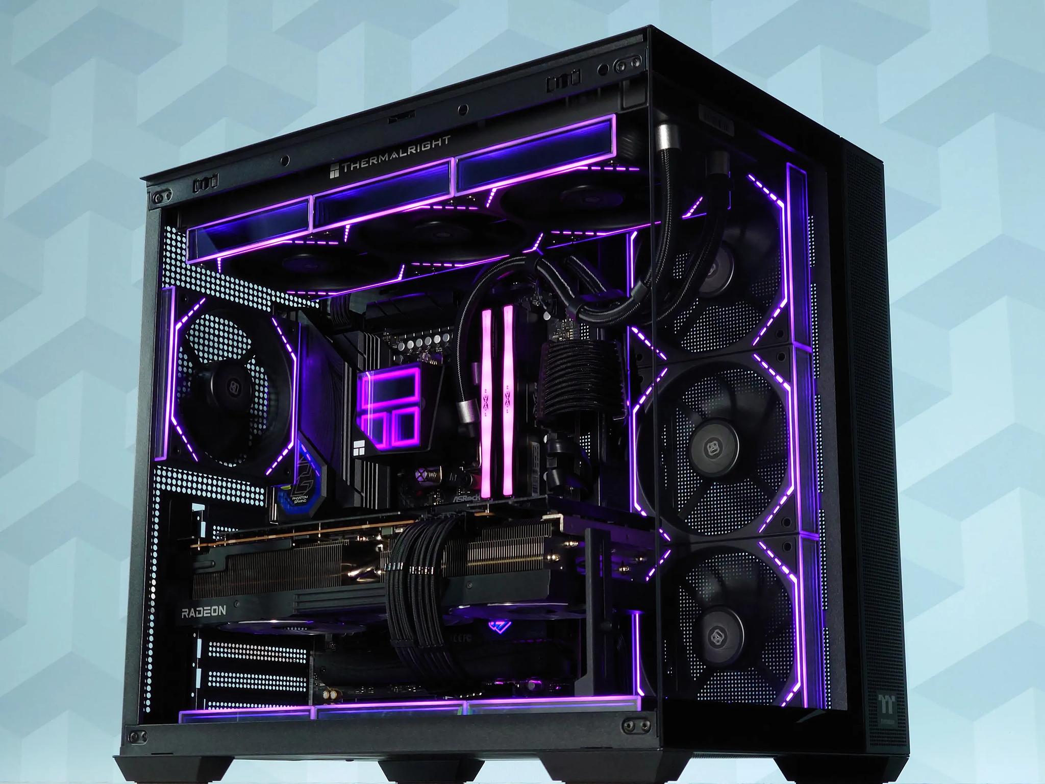 🖤🩵Extreme Gaming PC💎AMD RX 7900 XTX 24GB💎AMD Ryzen 9 7900X3D 12-Core💎32GB DDR5💎2TB SSD
