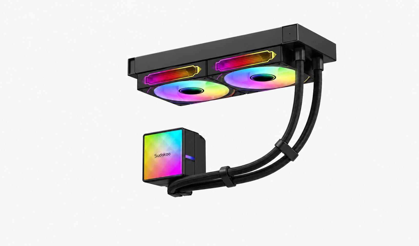 AIO CPU COOLER Sudokoo NEXAURA 240 Black Edition Infinity Mirrors Plus Edition