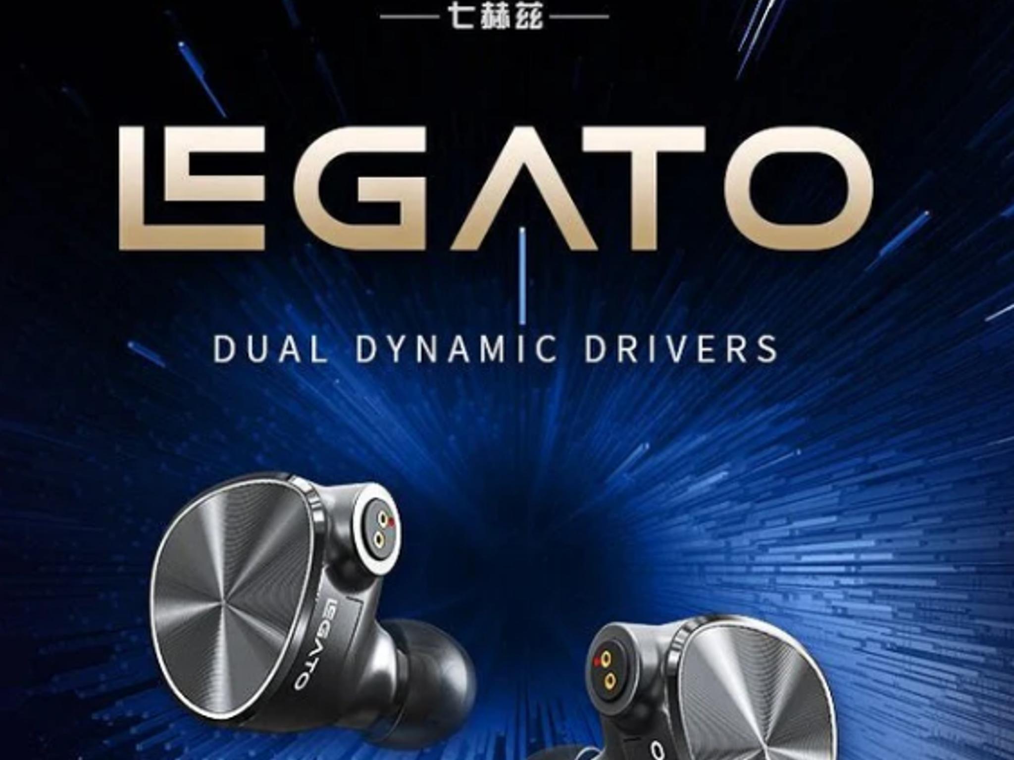 BNIB 7HZ Legato Dual Dynamic Drivers IEMs Earphones