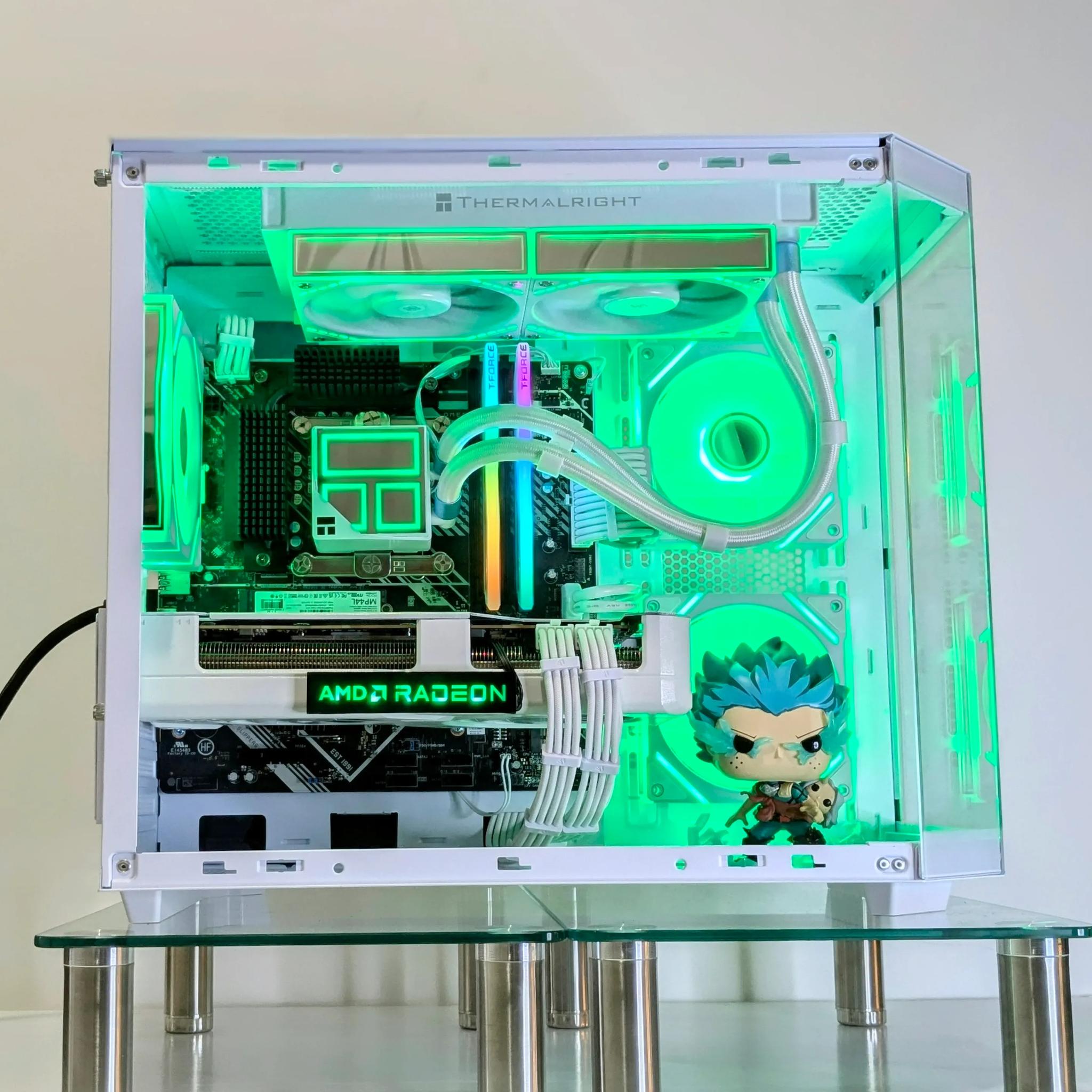 🧊⚡️Infinite Deku 2.0🤍RX 7900GRE🤍I5-12600K🤍Z690(OC*)🤍32GB TFORCE RAM🤍1TB NVMe SSD🤍Windows 11 Pro