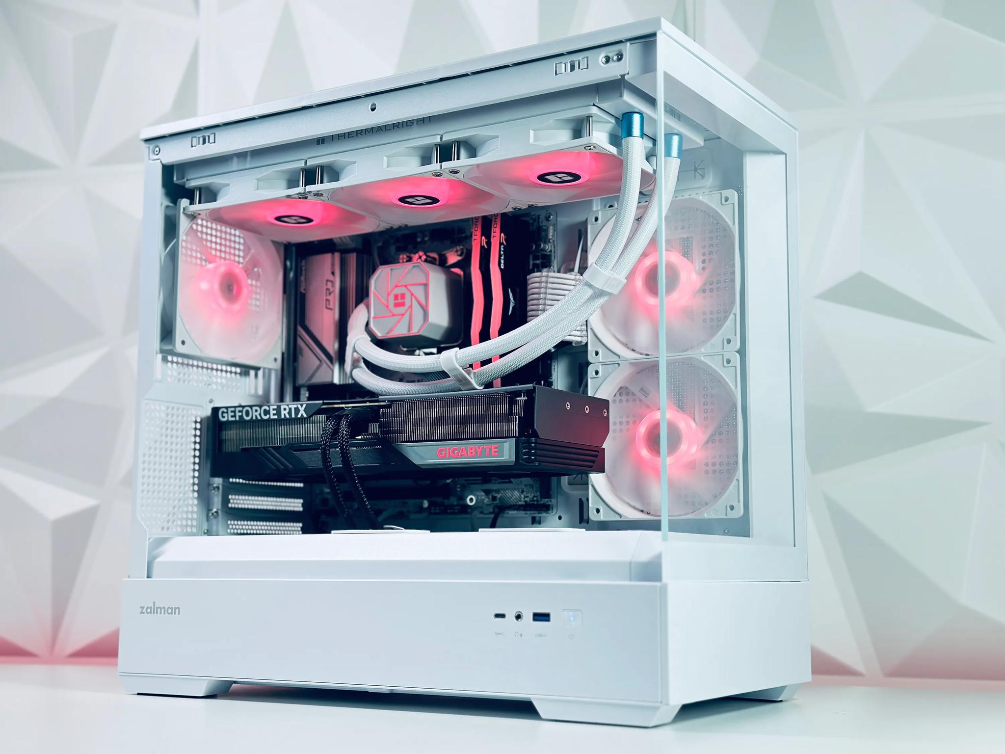 ☃️🌨️Liquid Cooled Gaming PC❄️Nvidia RTX 4070 12GB❄️AMD Ryzen 7 5800X 8 core❄️32GB DDR4❄️1TB NVME