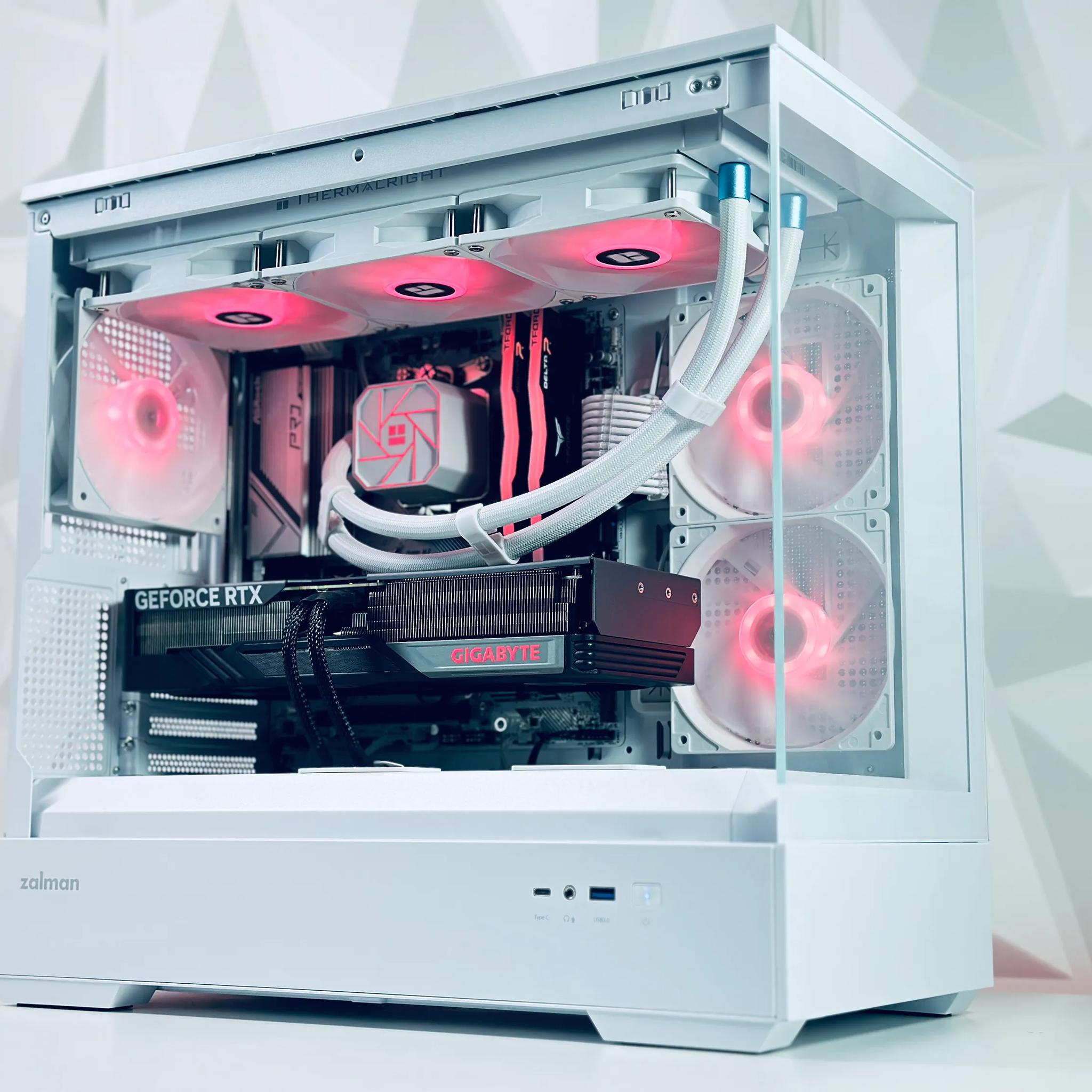 ☃️🌨️Liquid Cooled Gaming PC❄️Nvidia RTX 4070 12GB❄️AMD Ryzen 7 5800X 8 core❄️32GB DDR4❄️1TB NVME